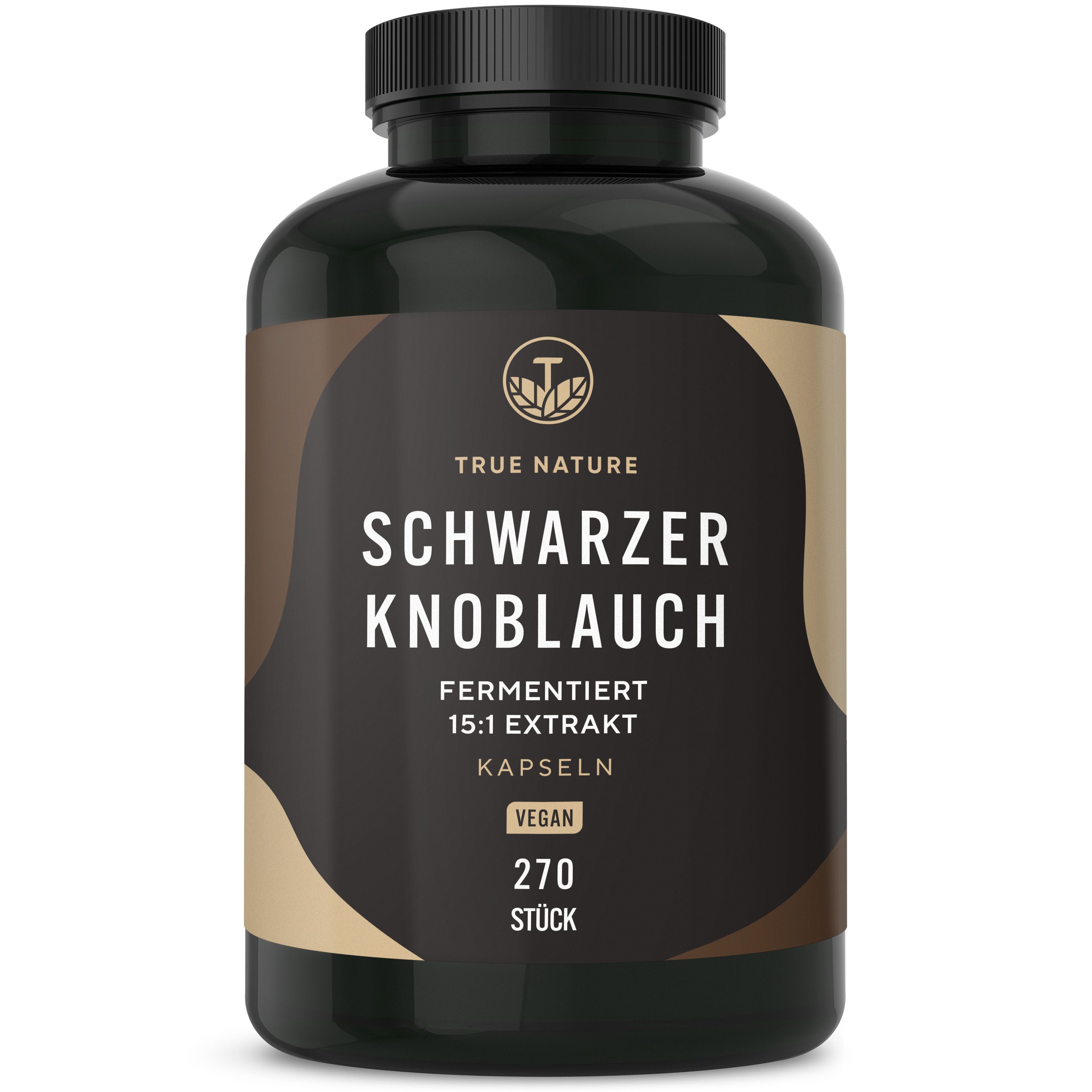 True Nature® Schwarzer Knoblauch Extrakt Kapseln