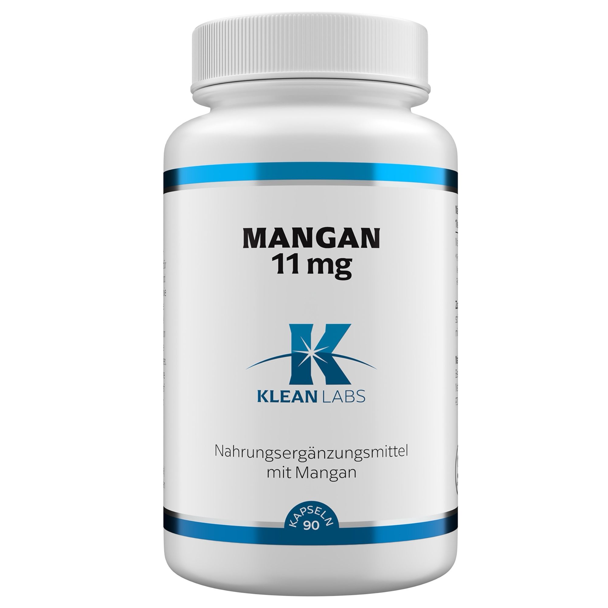 Mangan 11 mg Klean Labs Kapseln 90 St
