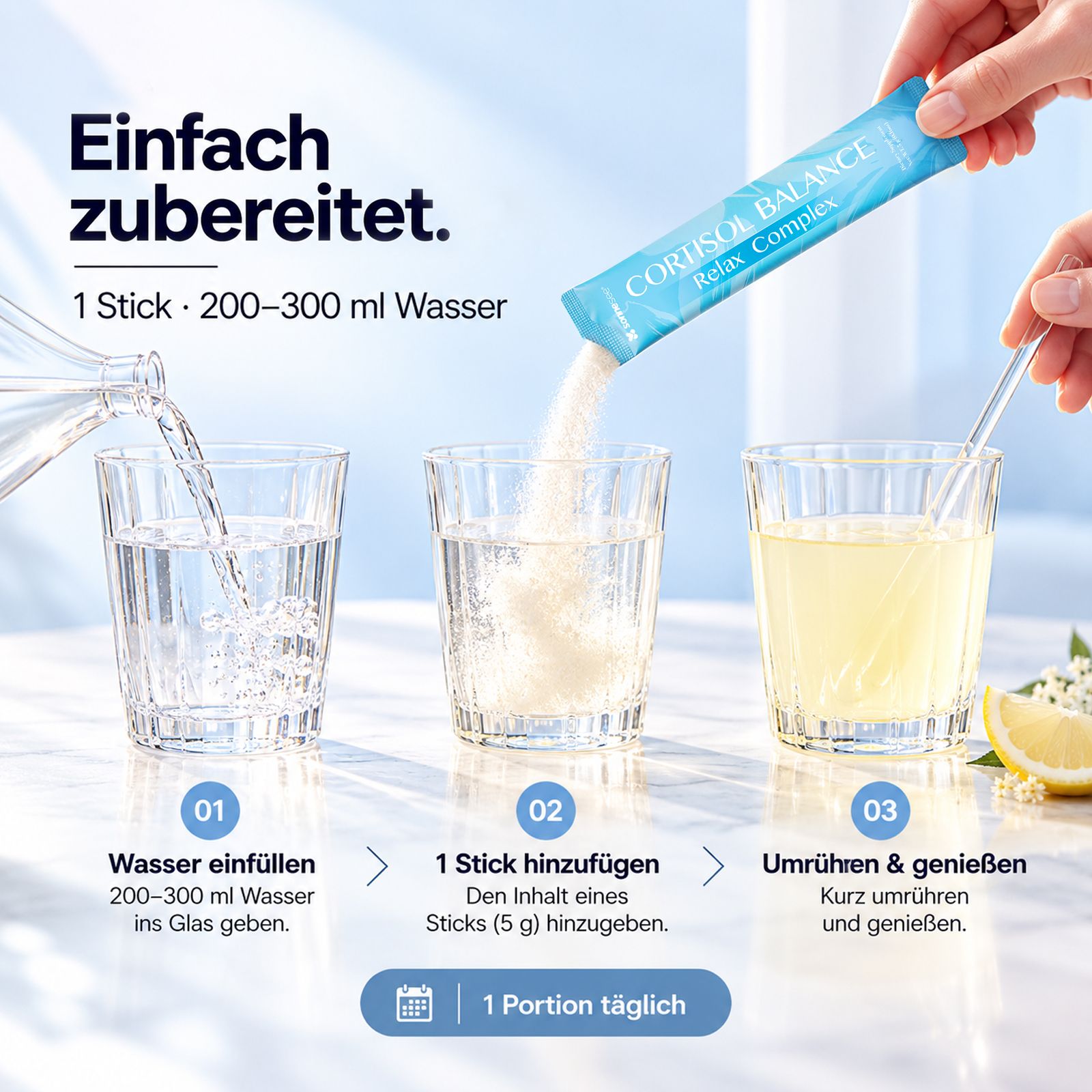 SonneSee Cortisol Balance Pulver