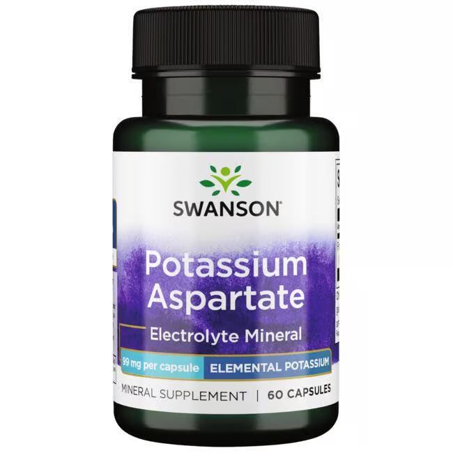 Swanson Kalium-Aspartat 99 mg 60 Pc