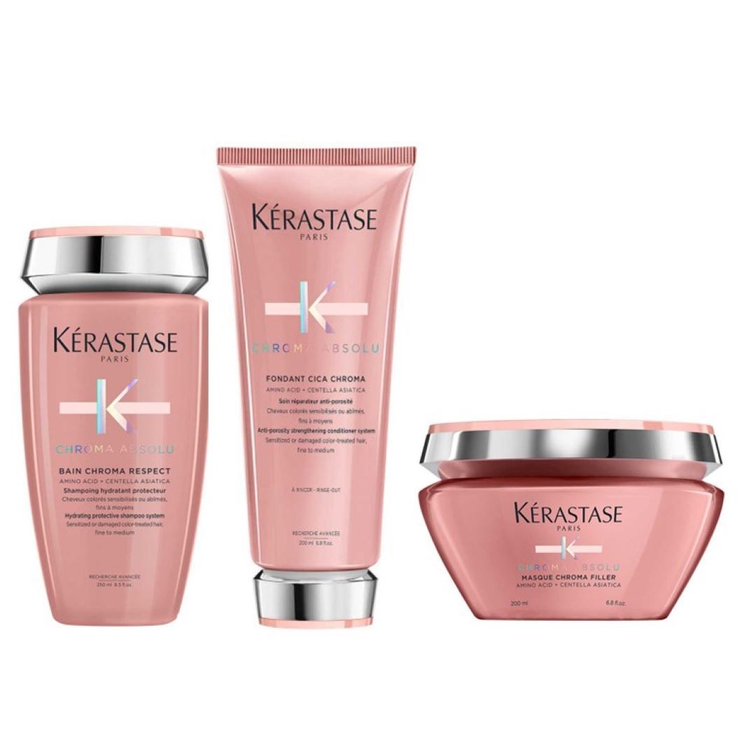Kérastase Chroma Absolu Respect Set (Bain / Fondant Masque) 650 ml