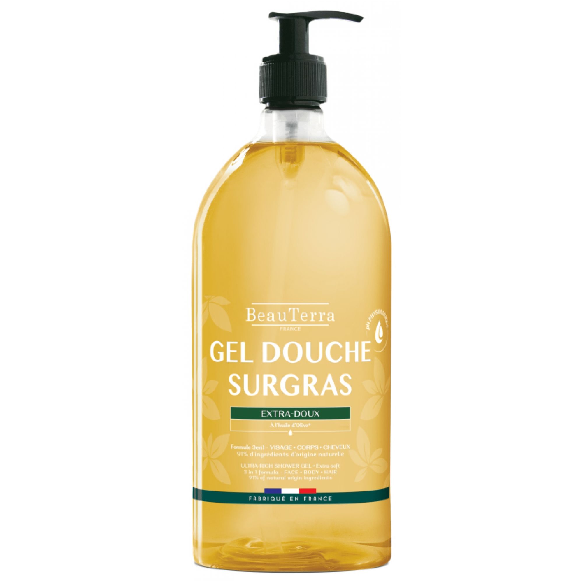 BeauTerra Extra Mildes, Fettendes Duschgel 25x9x9 cm