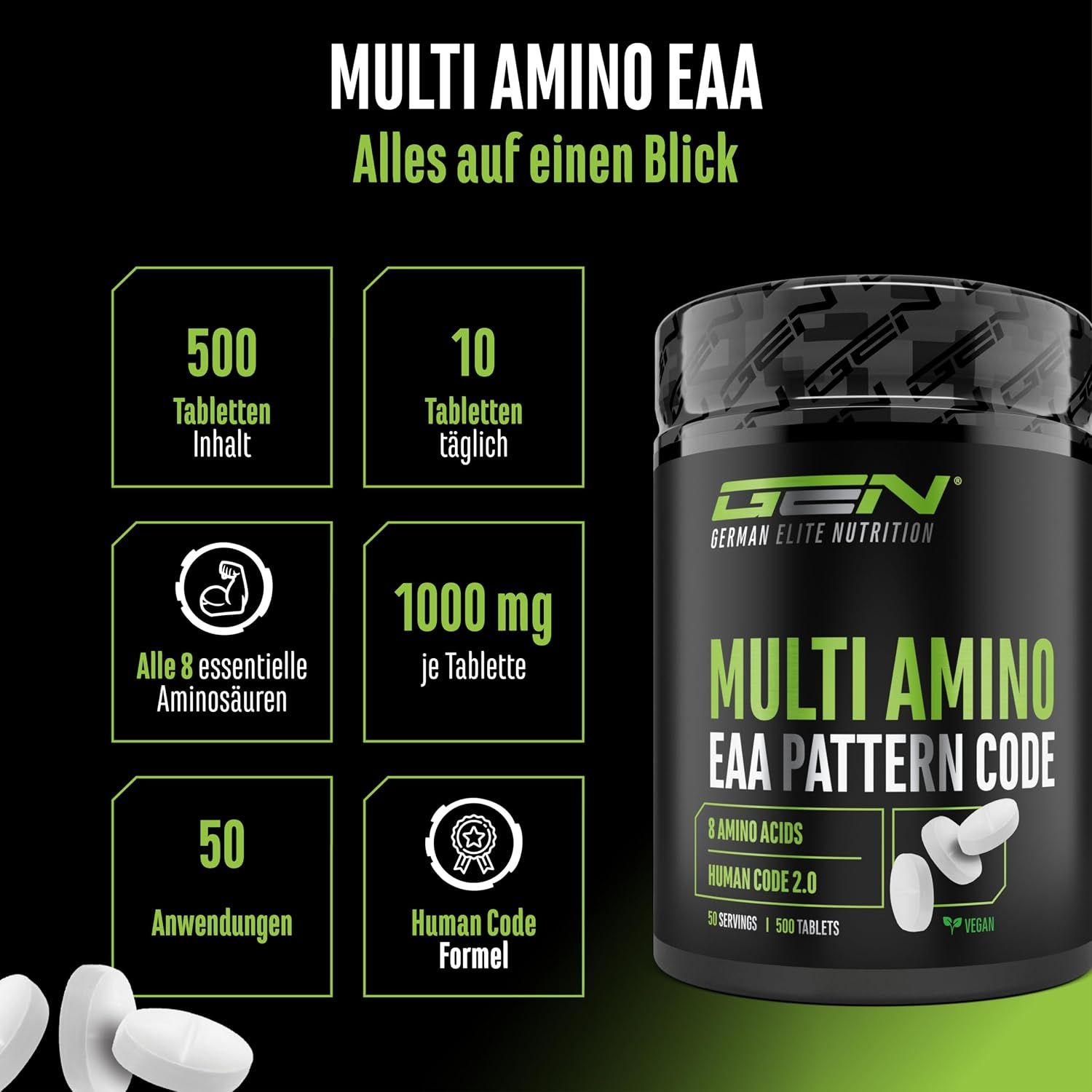 GEN Multi Amino EAA Tabletten