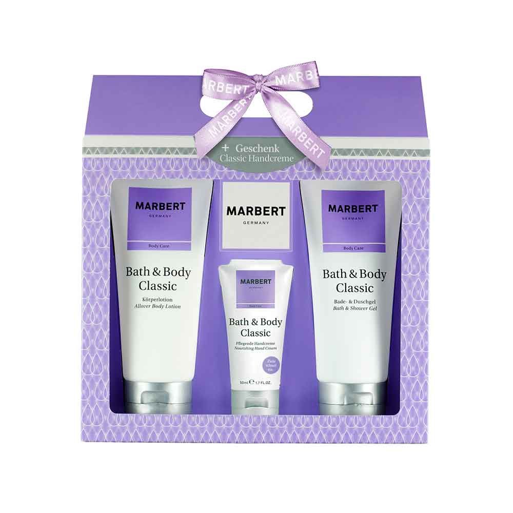 Marbert Bath&BodyClassic Set-Duschgel+Handcreme+Bodylotion