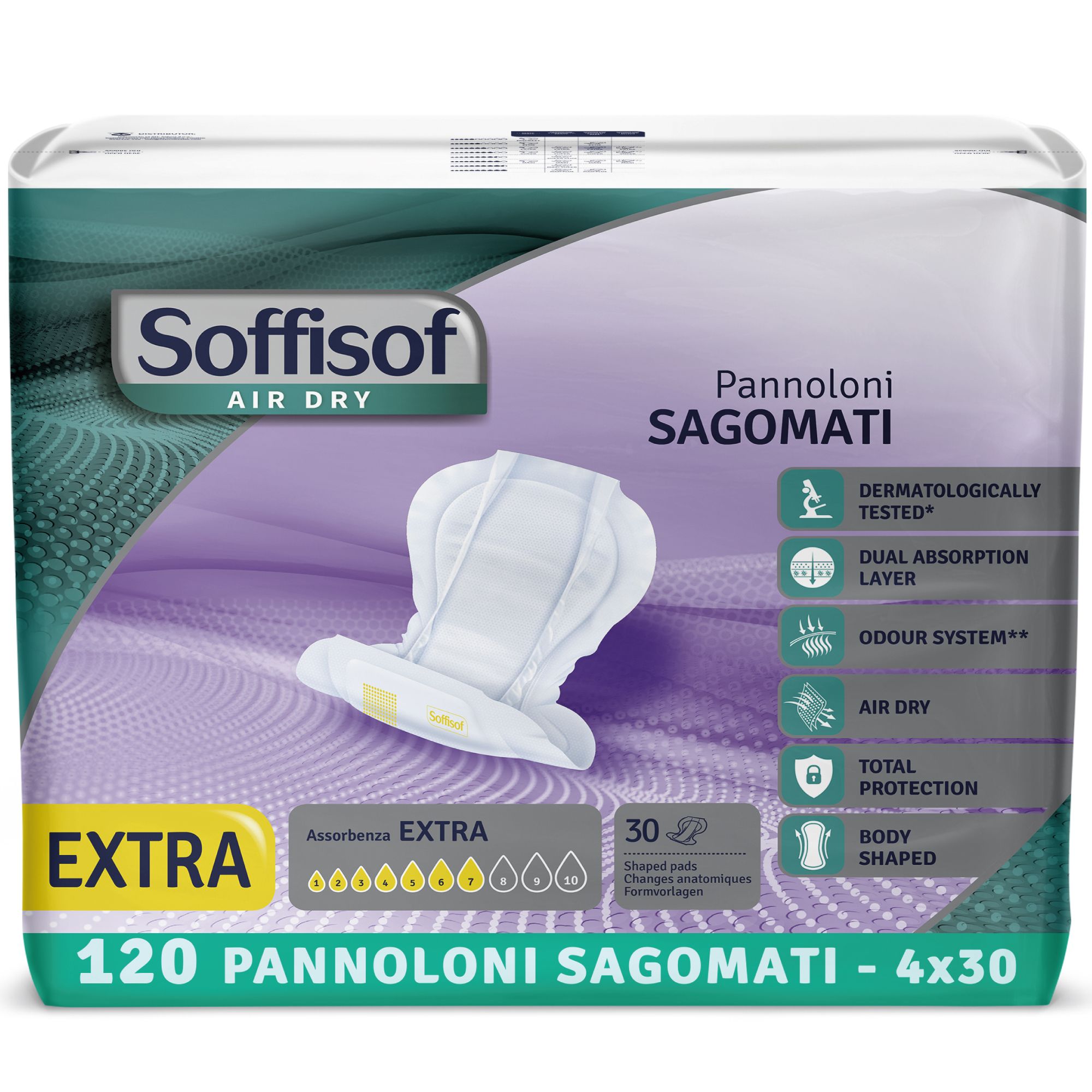 Soffisof Pannoloni Sagomati Extra Uomo e Donna