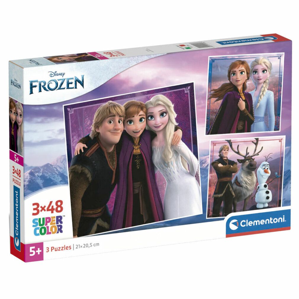 Disney Gefrorenes Puzzle 3x48Stück