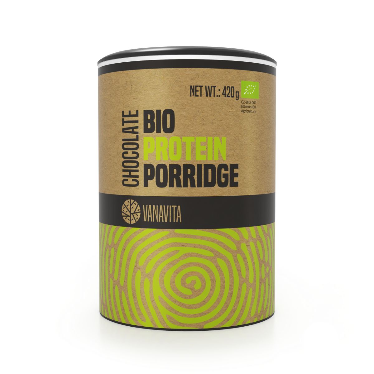 GymBeam BIO Protein Porridge Pulver vegan 420 g