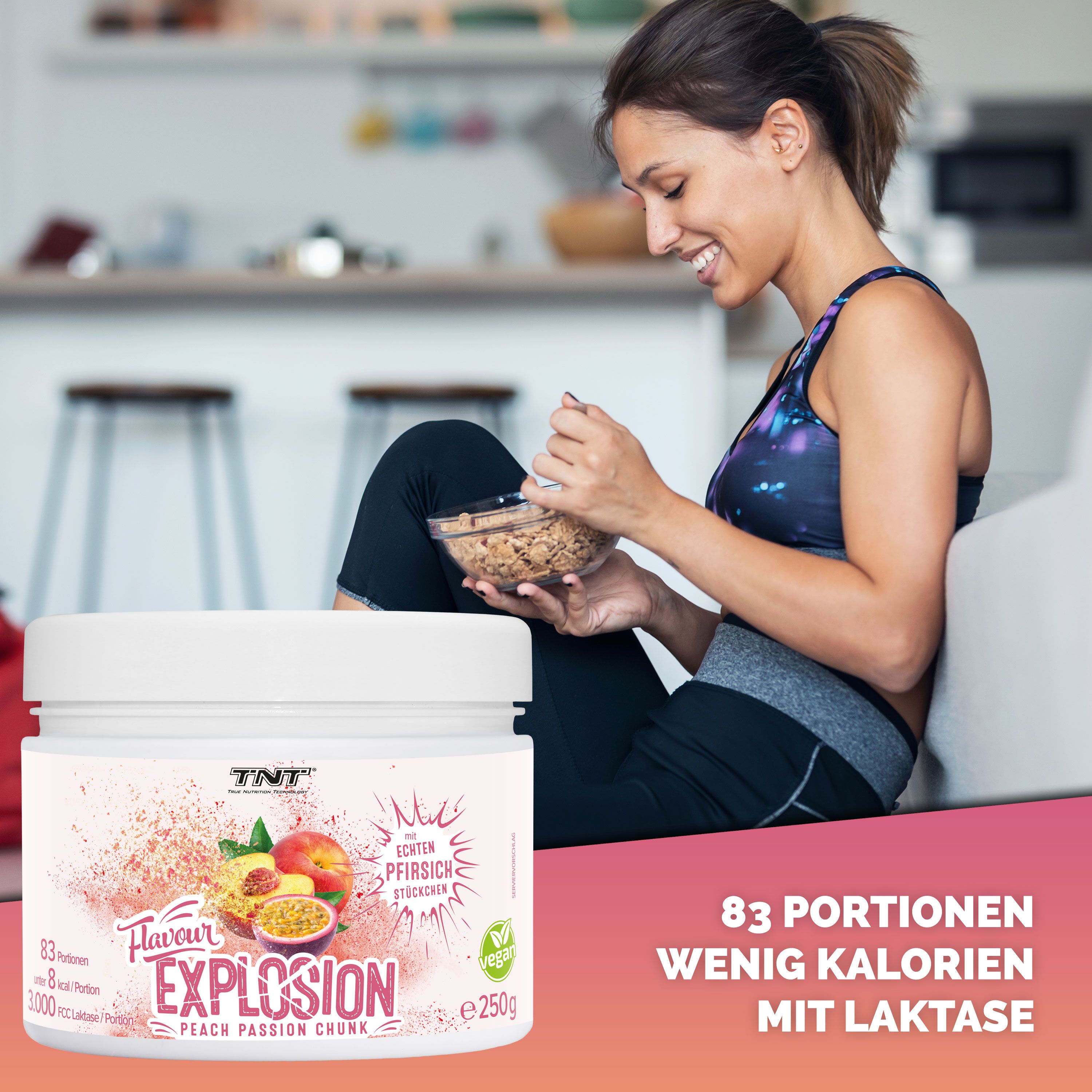 TNT Flavour Explosion - Leckeres Geschmackspulver - nur 8 Kalorien pro Portion