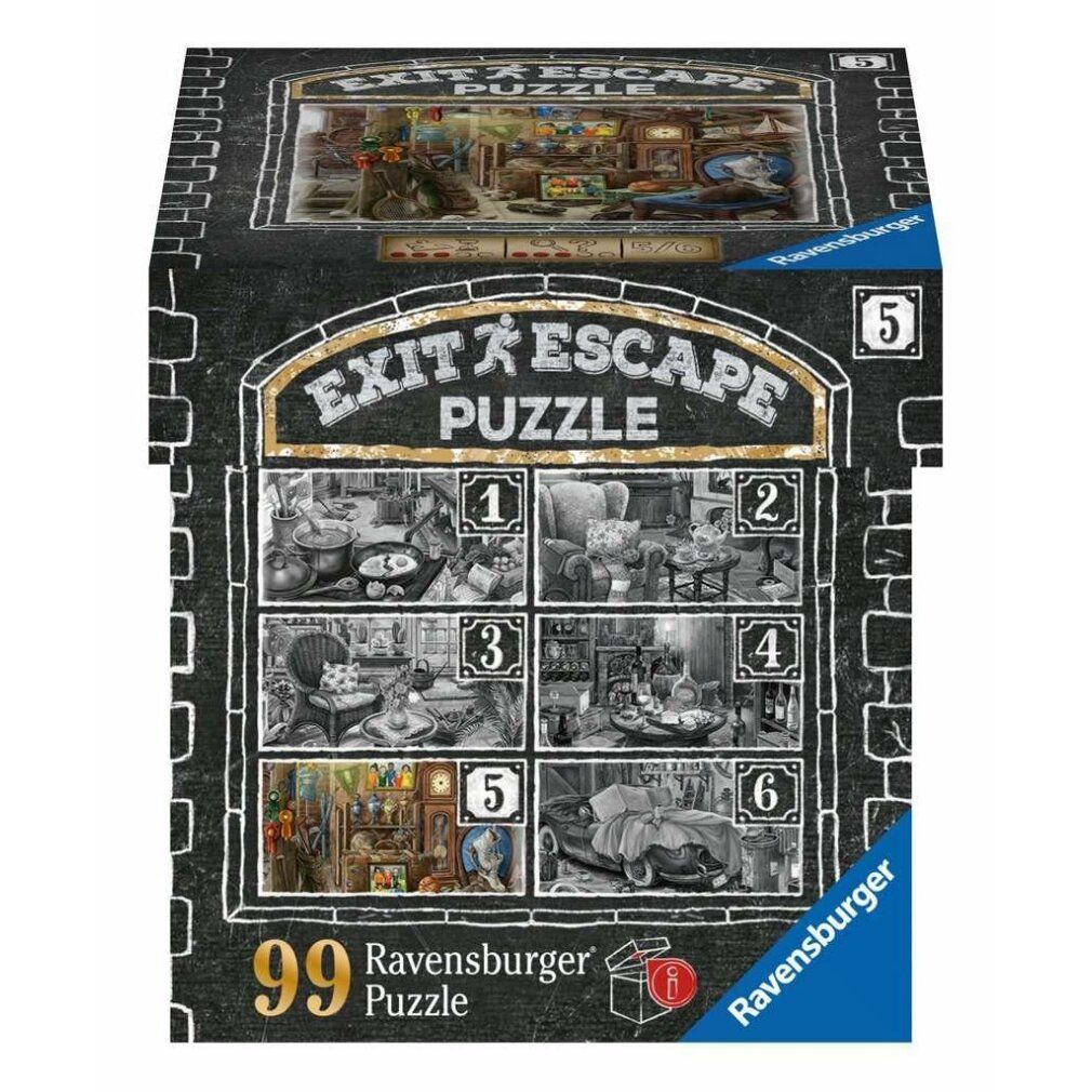ravensburger Escape exit puzzle Haunted Mansion 5: In the Attic 99 Teile