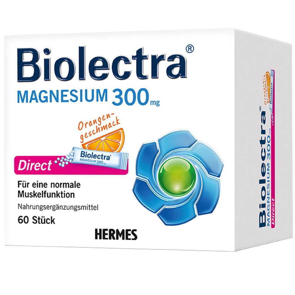 Biolectra® Magnesium 300 mg Direct Orangengeschmack