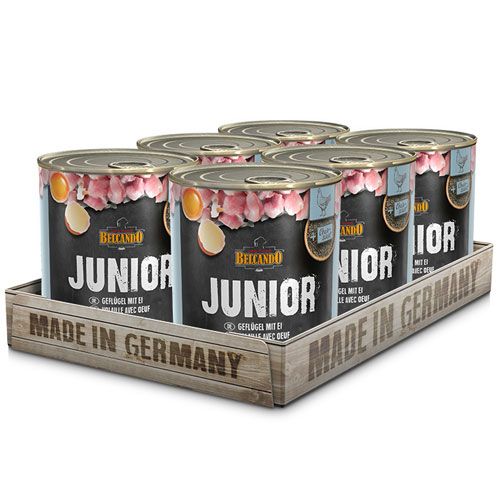 Belcando Junior Geflügel mit Ei 4,8 kg