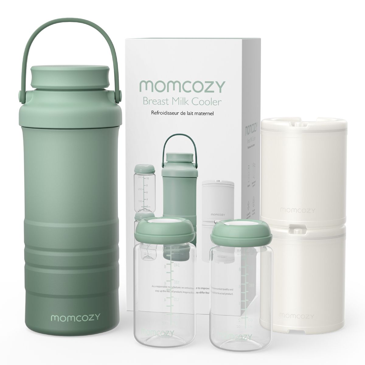 Tragbare Muttermilchkühlbox Momcozy