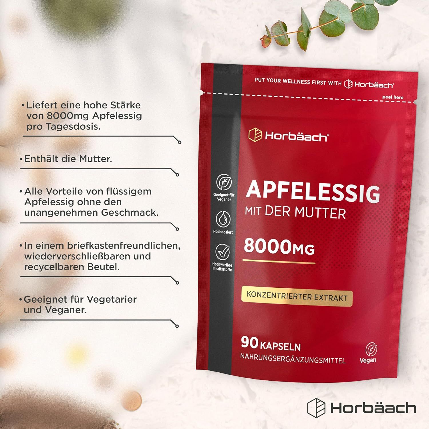 Horbäach Apfelessig Kapseln