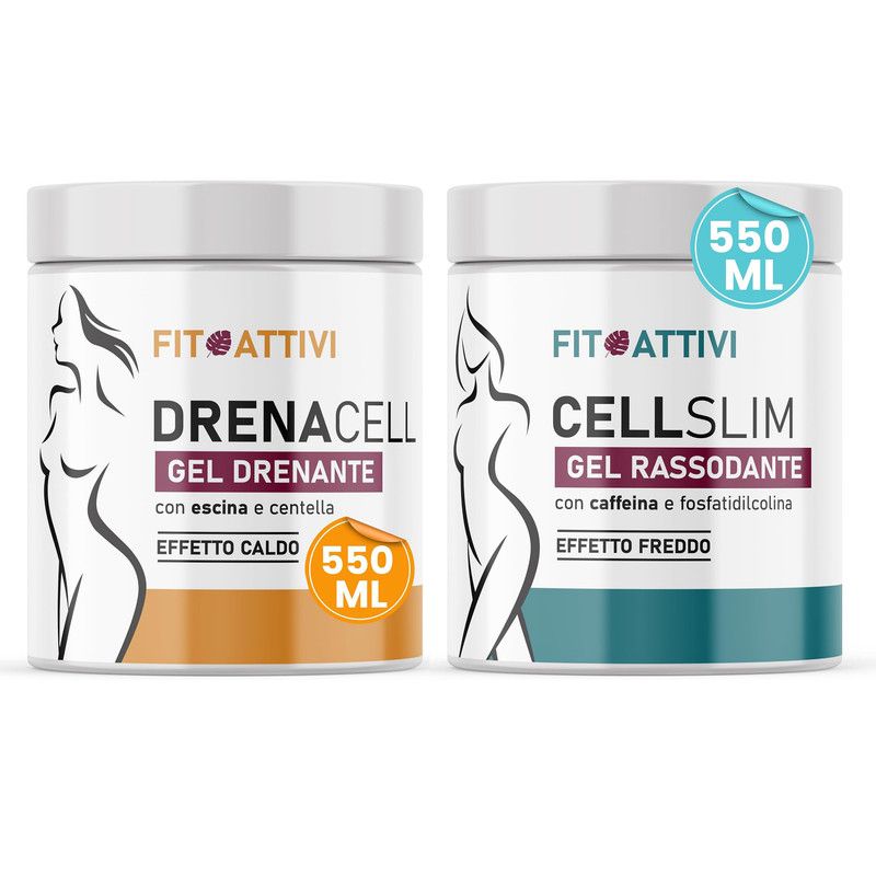 Cellslim Gel Rassodante + Drenacell Gel Drenante