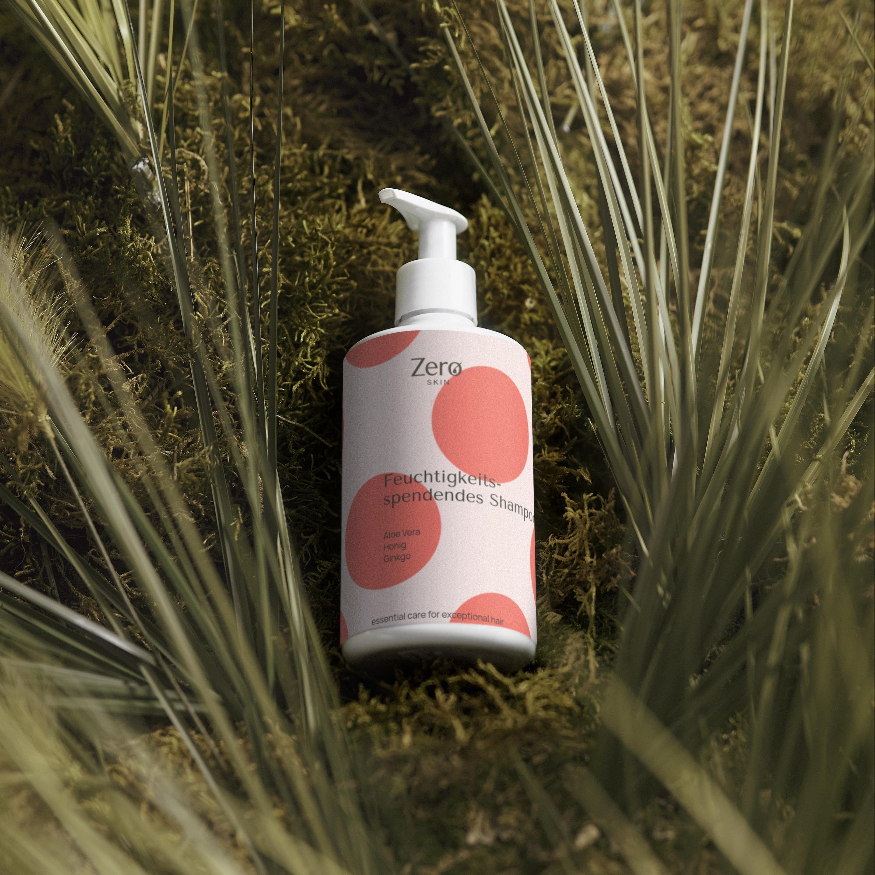 Zero Skin Feuchtigkeitsspendendes Shampoo, sanft reinigend pflegend