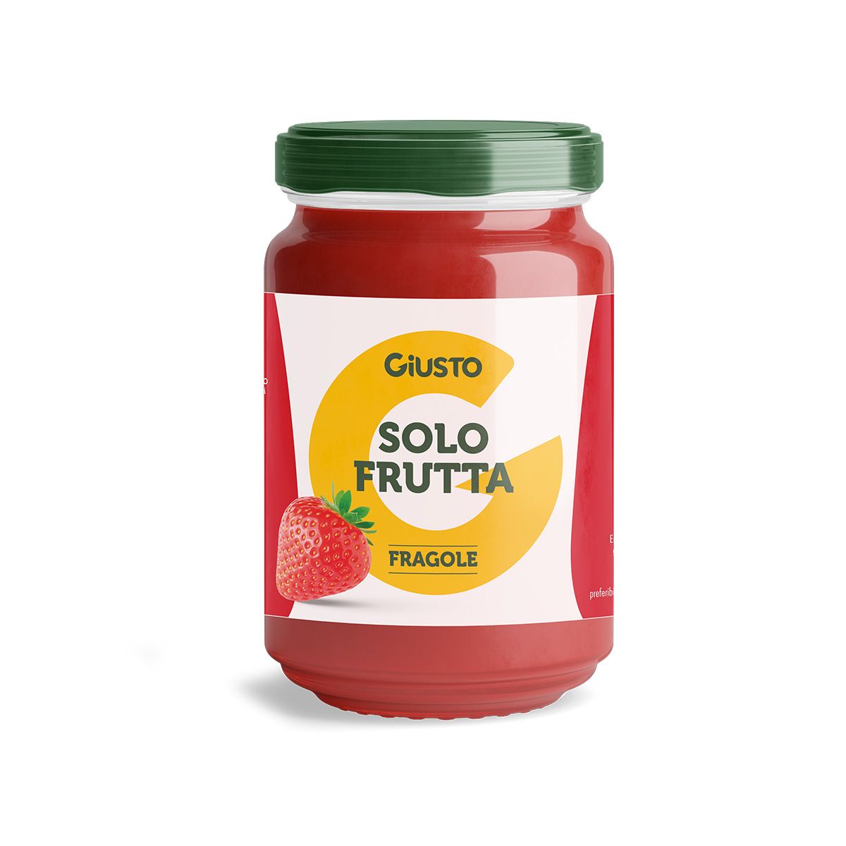 Giusto Solo Frutta Confettura di Fragole