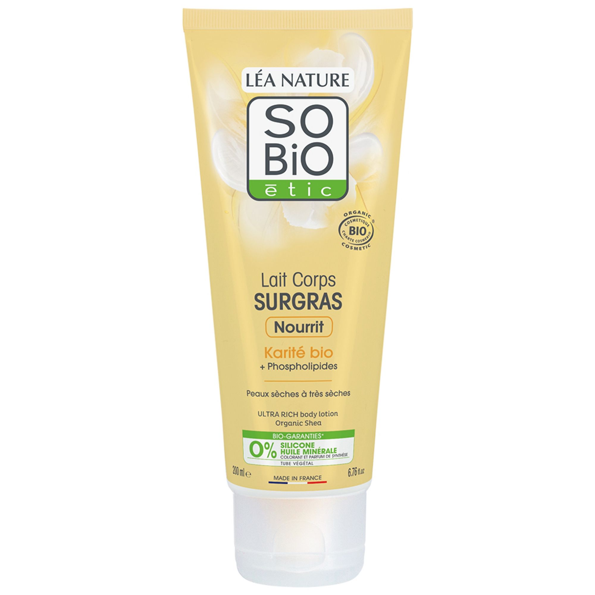 Léa Nature SO BIO étic Rückfettende Körpermilch Bio-Shea 18,5x7,1x4,5 cm
