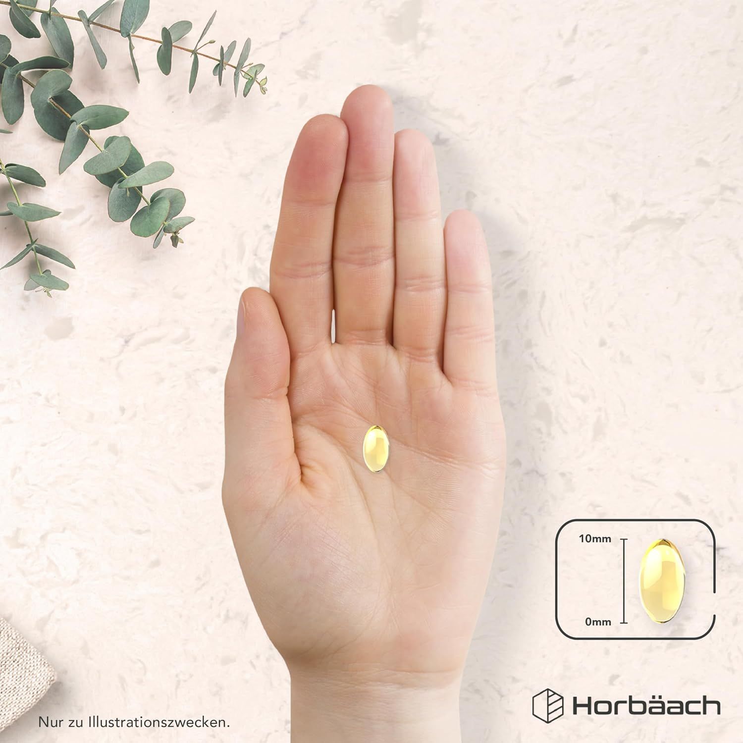 Horbäach Vitamin E, 200 Weichkapseln