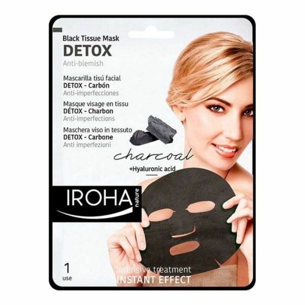 Iroha Nature Detox Black Tissue Mask 1 Einheit