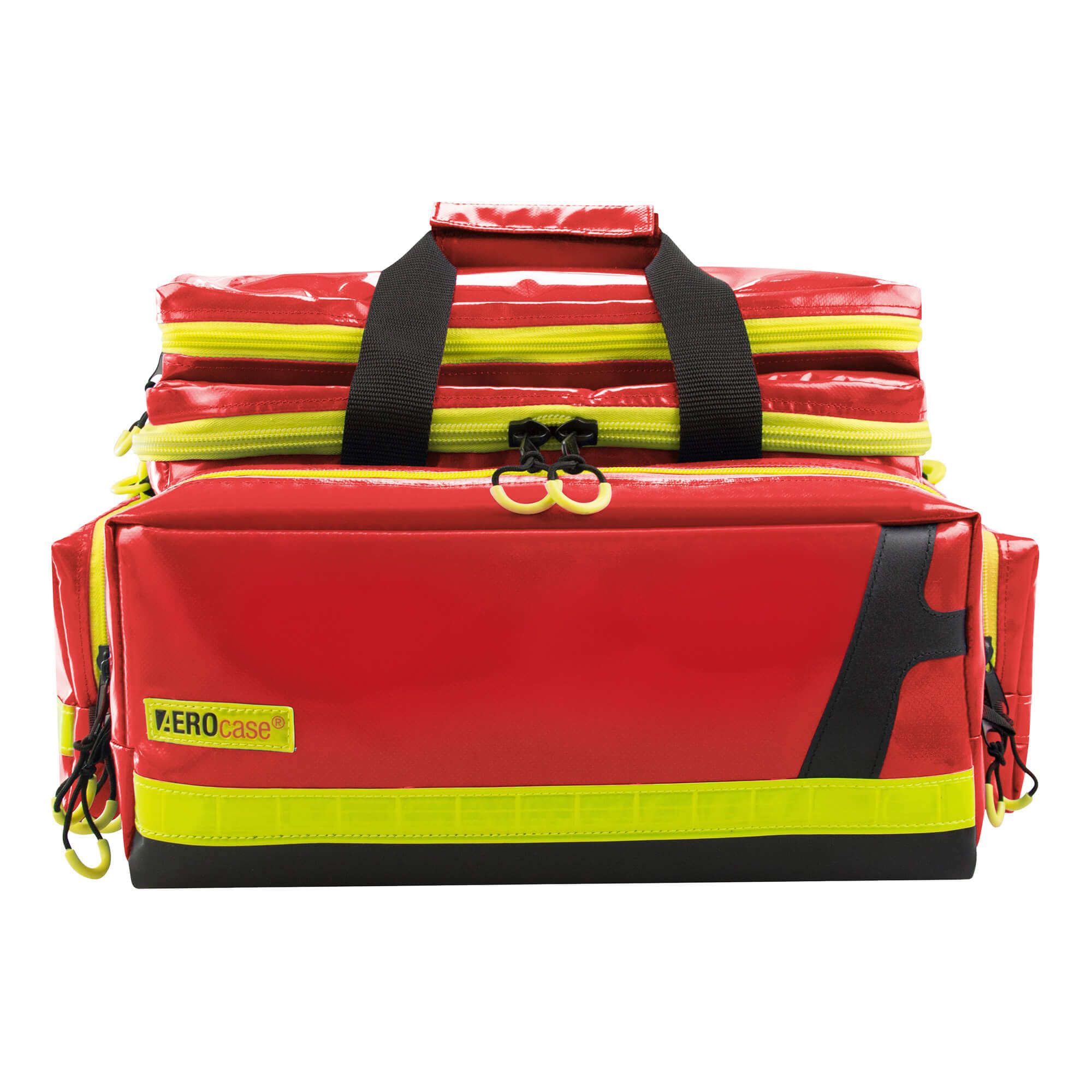 HUM AEROcase Notfalltasche Plane Größe L, signalrot