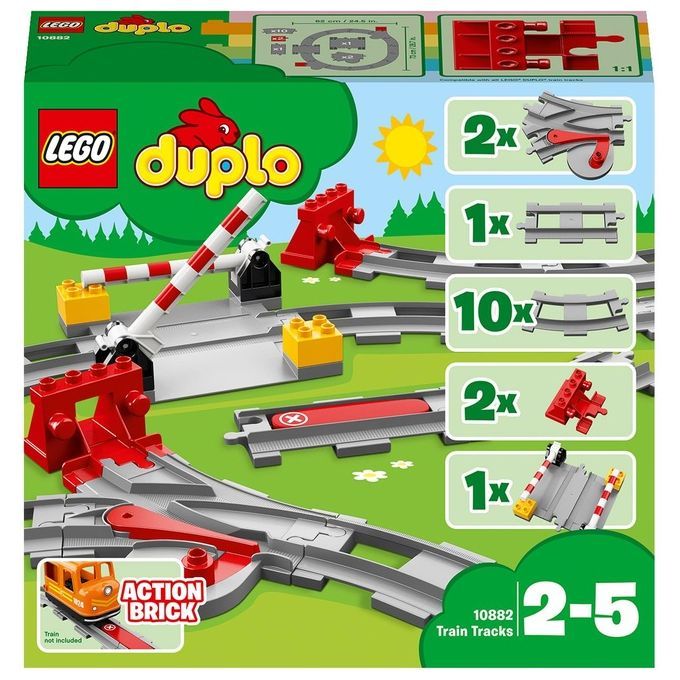 LEGO DUPLO Eisenbahn Schienen