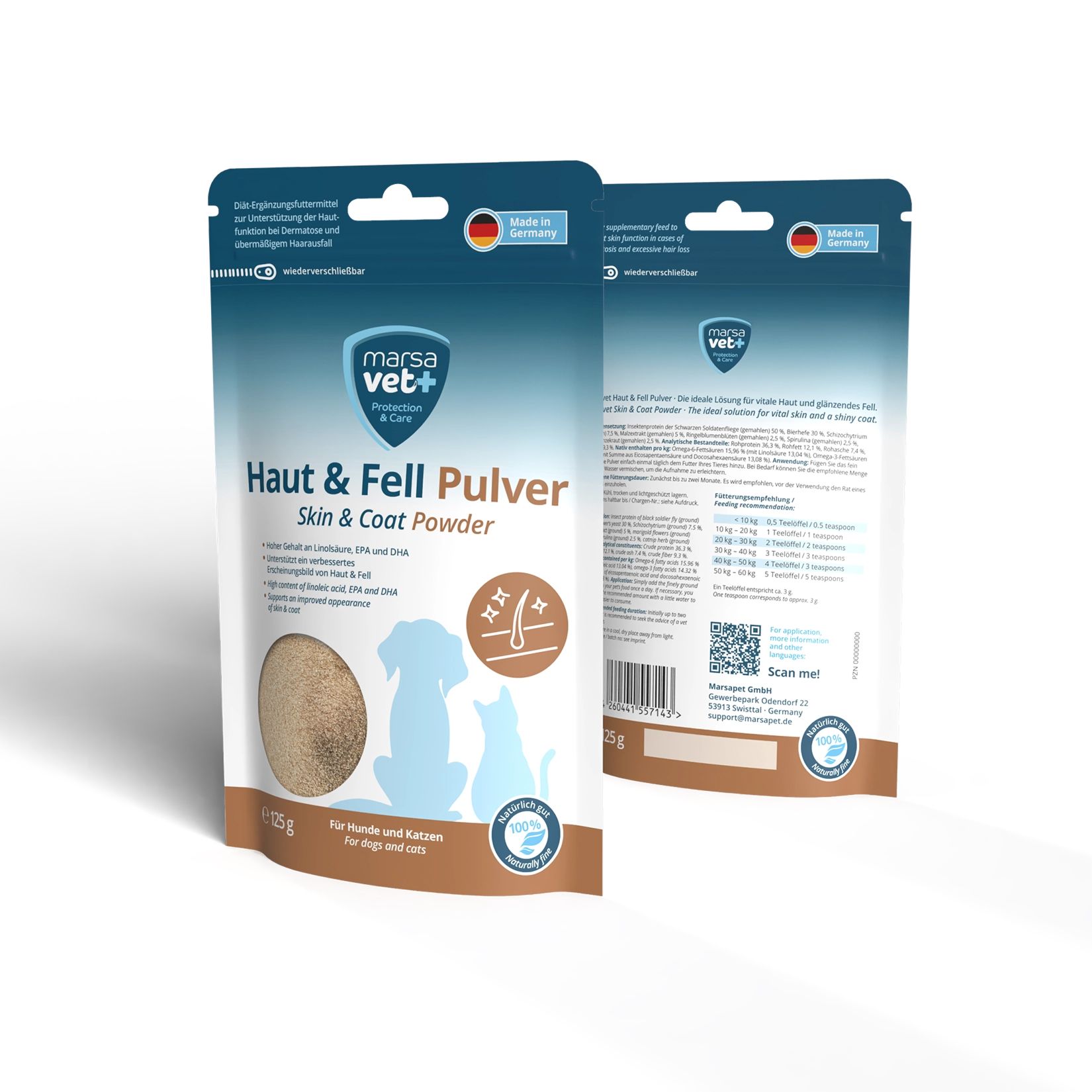 Marsavet Haut & Fell Pulver