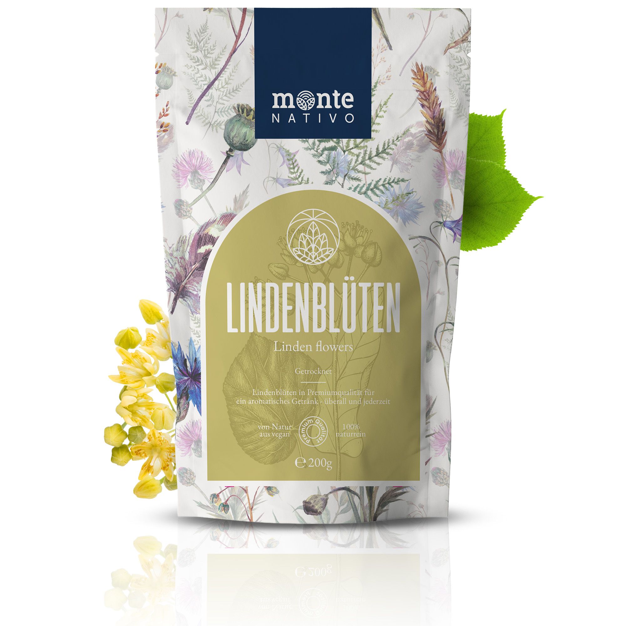 Monte Nativo Lindenblüten Kräutertee lose 200 g Tee