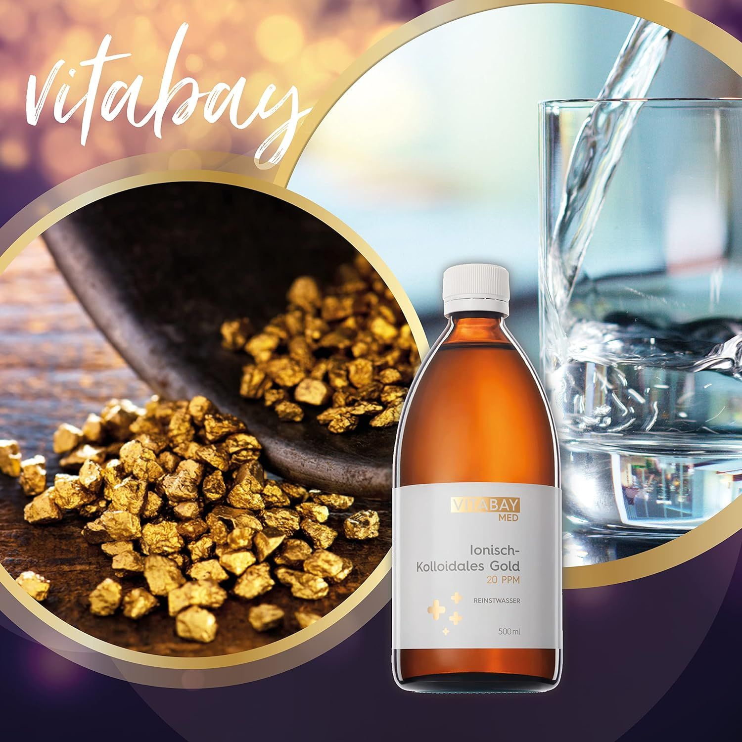 Vitabay Kolloidales Gold 10 PPM