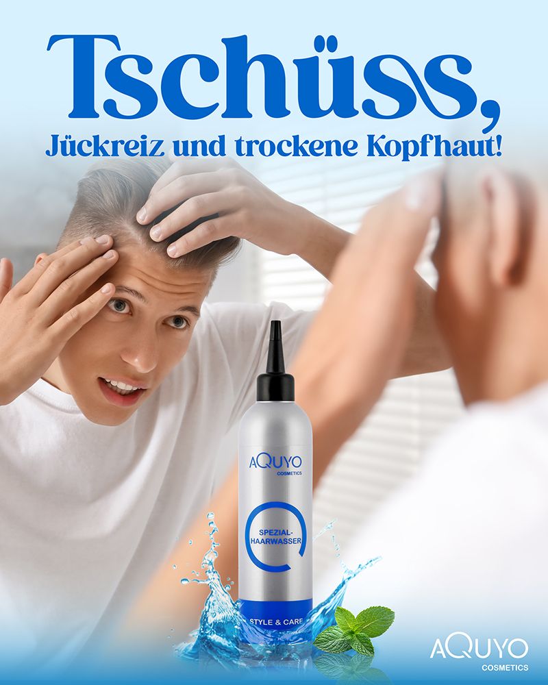 Style & Care Haarwasser Kopfhautpflege für trockene und juckende Kopfhaut | Haartonikum