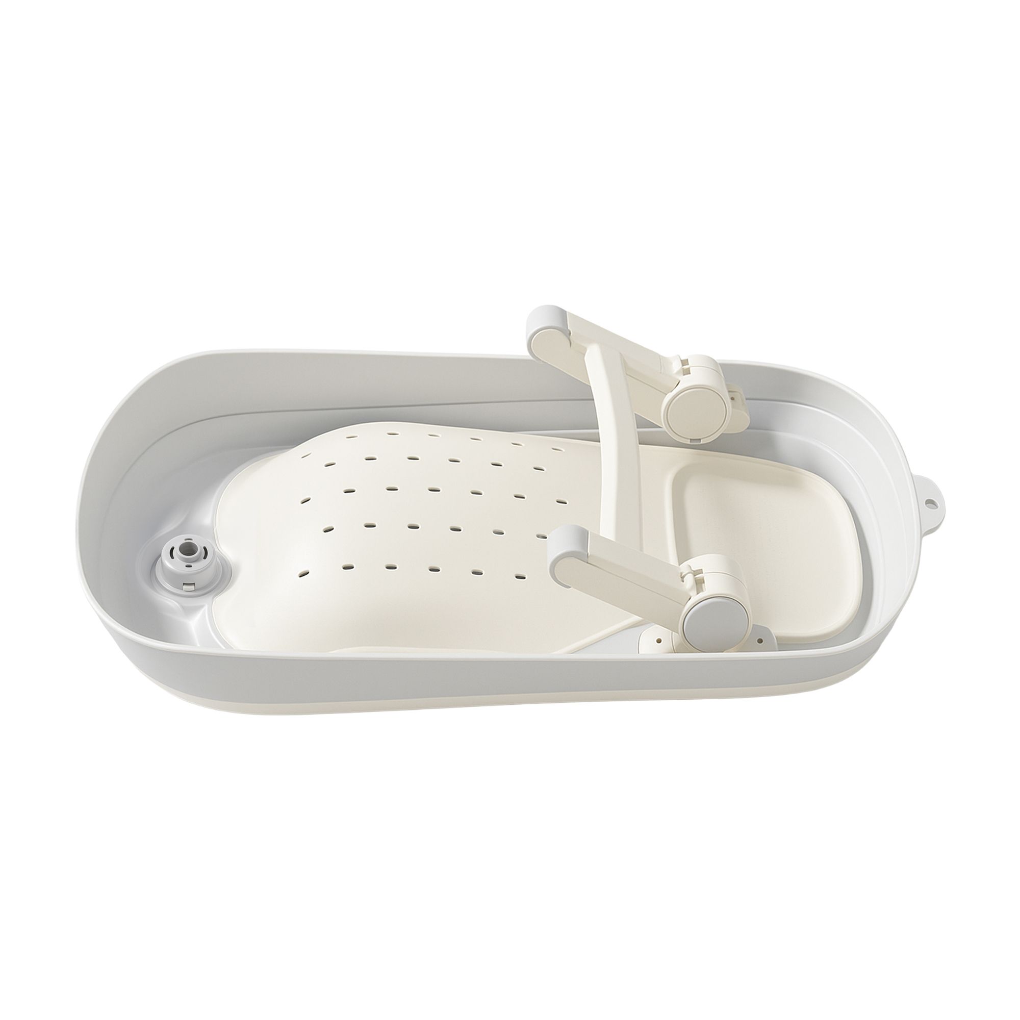 MOMINI BathBuddy Faltbare Baby-Badestütze Beige