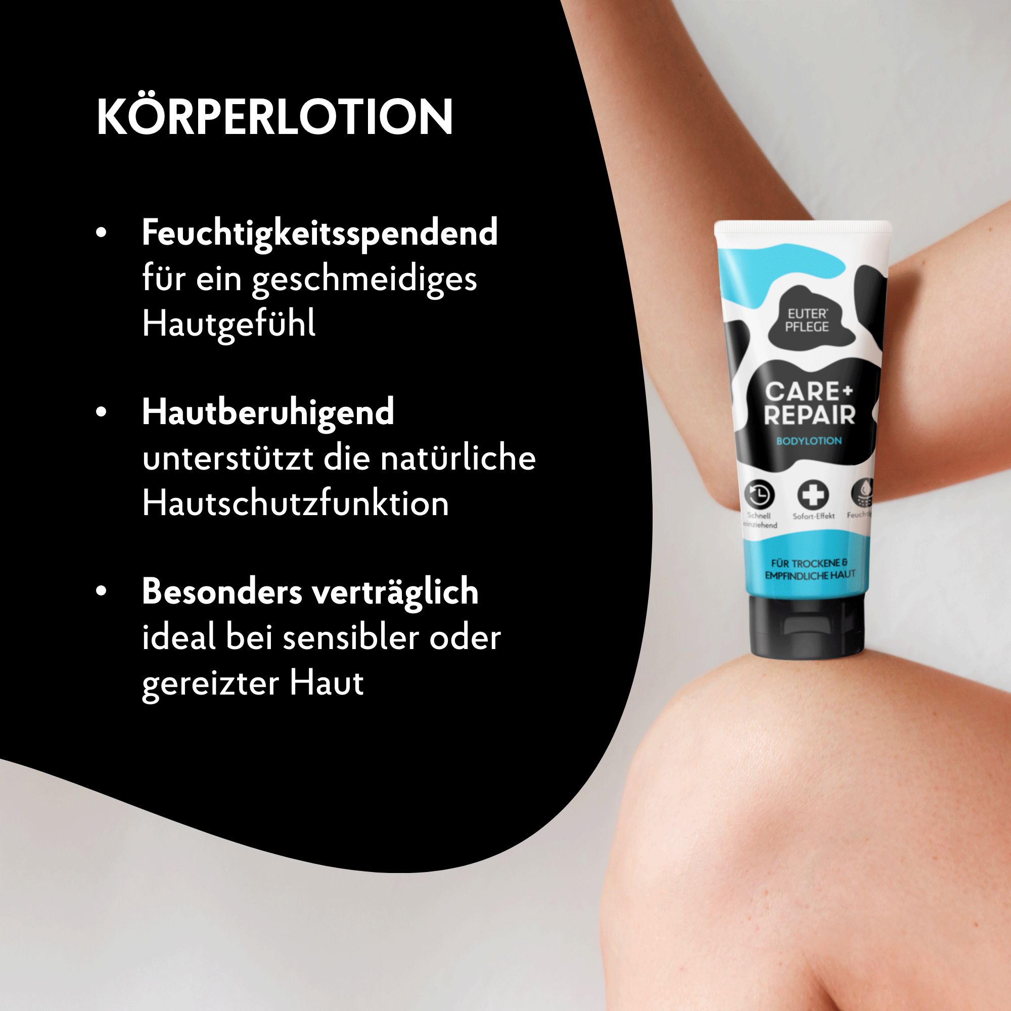EUTERPFLEGE Care + Repair Bodylotion für raue und strapazierte Haut