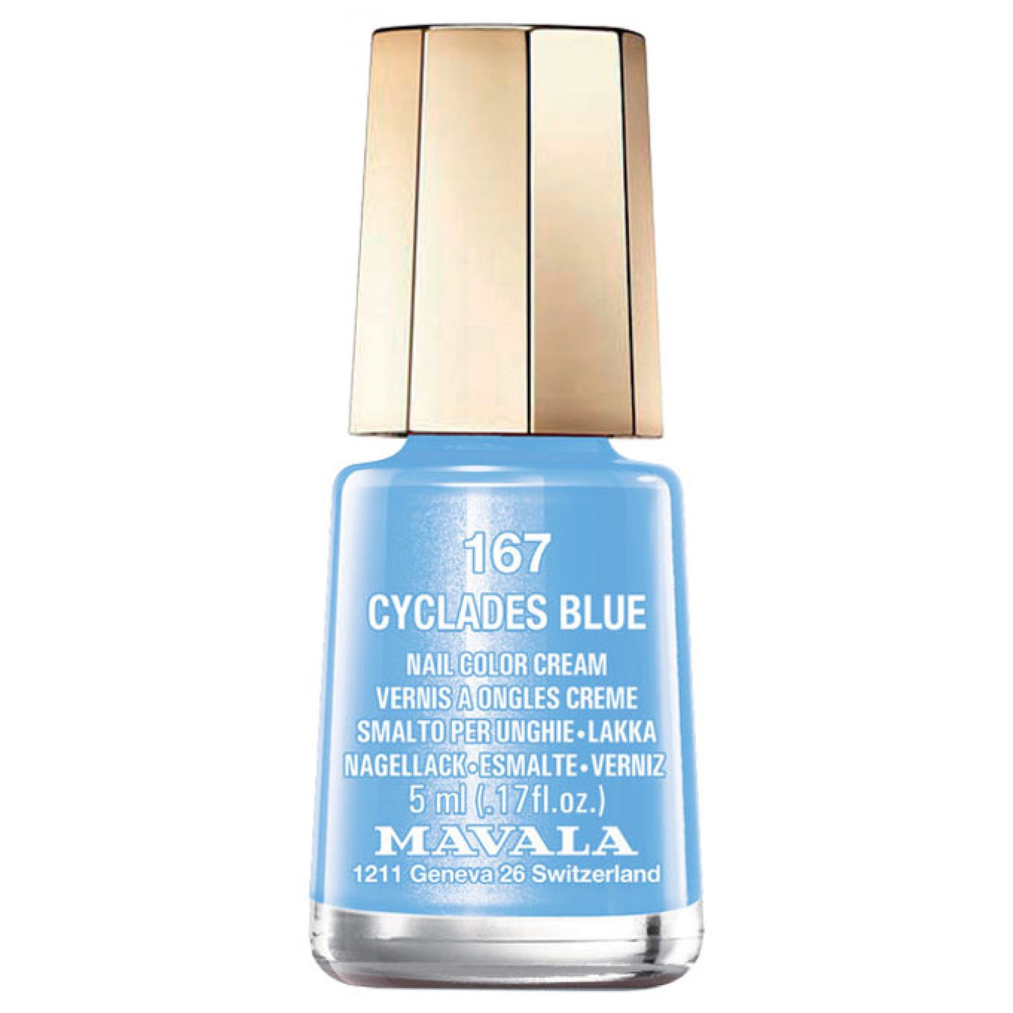 Mavala Mini Color Nagellack Creme (Farbe : Blau) 5,5x2,3x2,3 cm