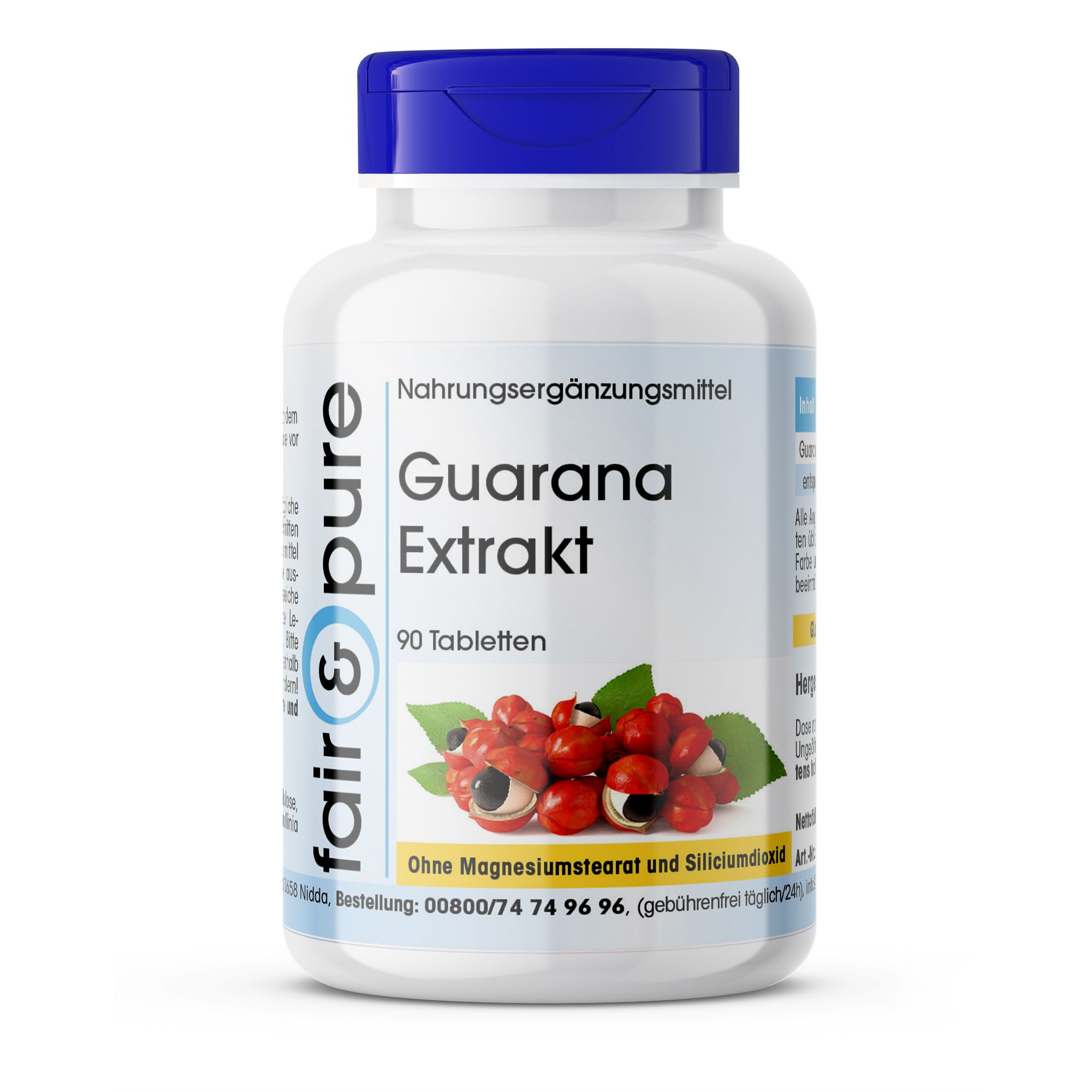fair - pure | Guarana Extrakt 300mg 90 St