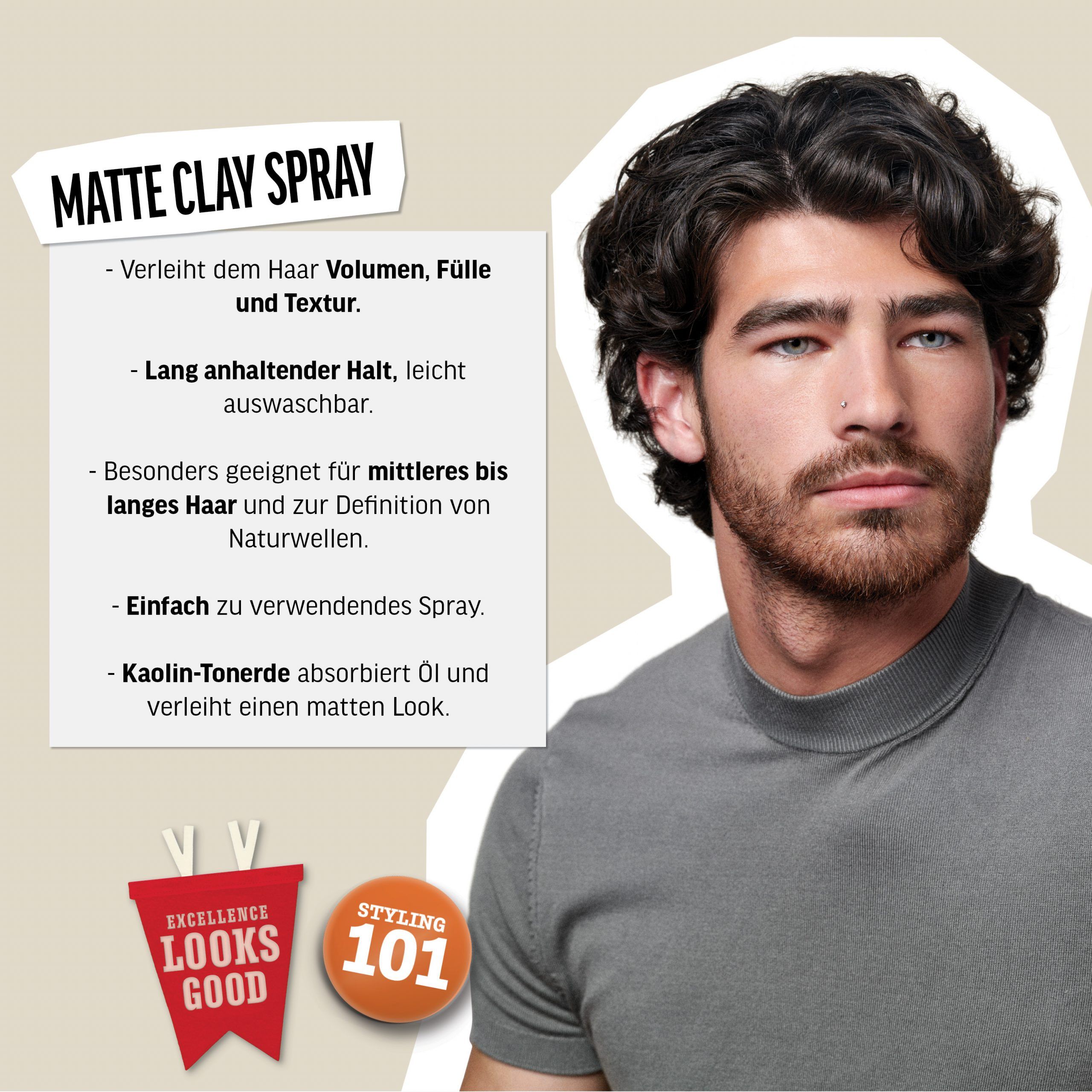 AMERICAN CREW MATTE CLAY SPRAY