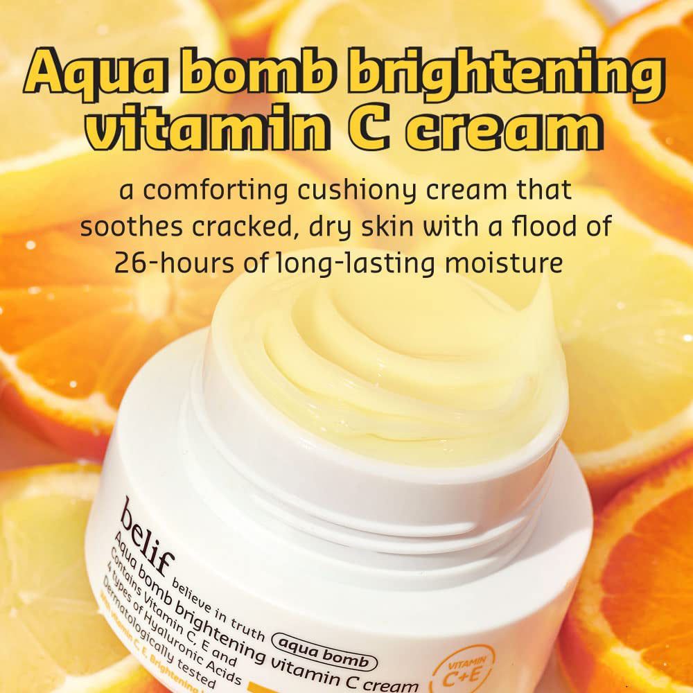 BELIF Aqua Bomb Brightening Vitamin C – Gesichtscreme mit Vitamin C und Hyaluronsäure