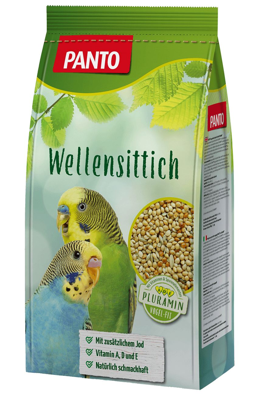 PANTO® Wellensittichfutter mit Pluramin®