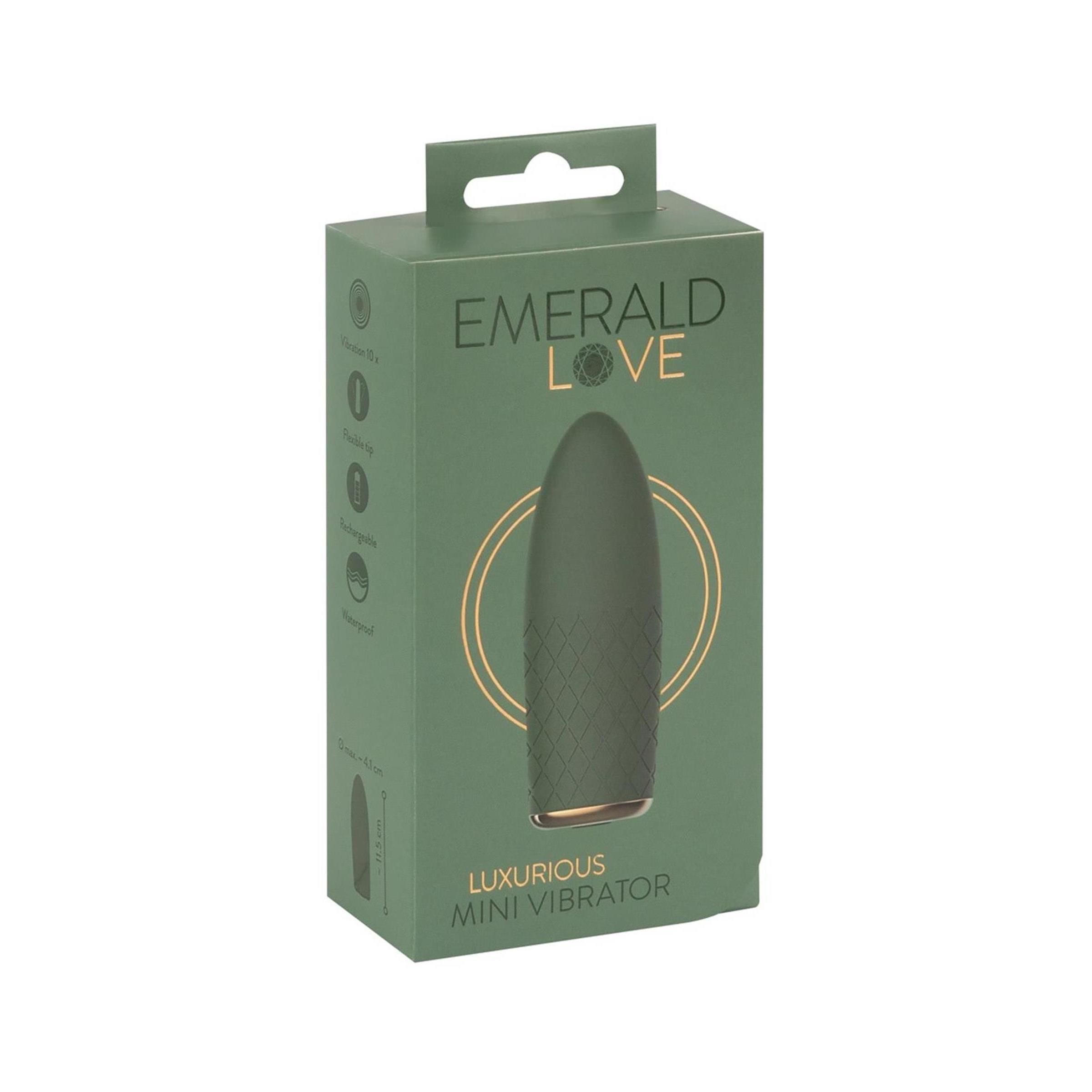 Emerald Love - e Serie Luxurious Mini Vibrator