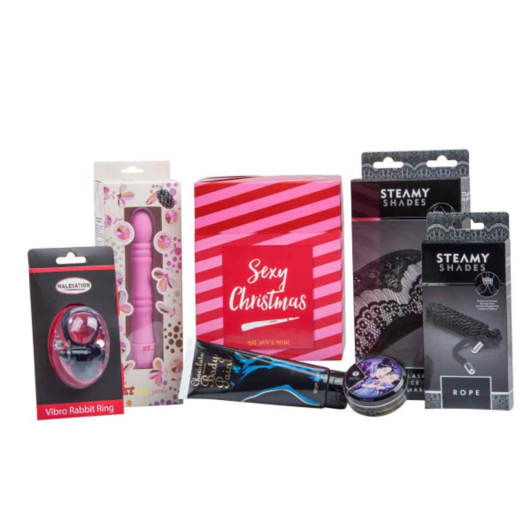 Sexy-Christmas Geschenkbox für Sie & Ihn, erotische Geschenke, Erotik Kalender 1 St Vibrator