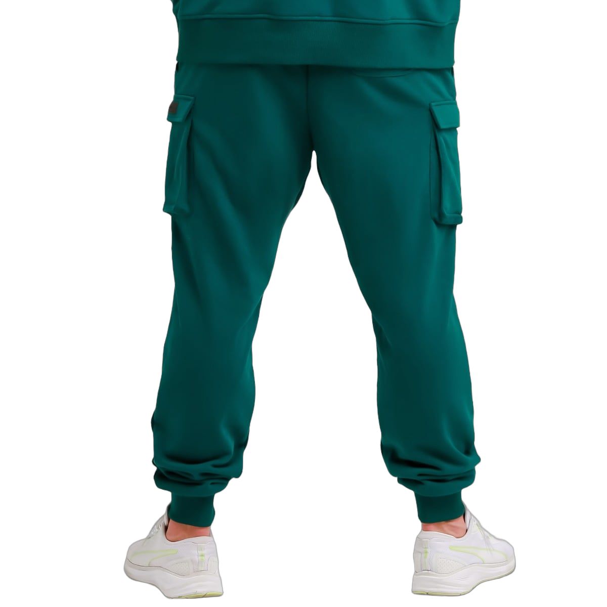 GymBeam Jogginghose Herren regular im Cargo-Stil in Green