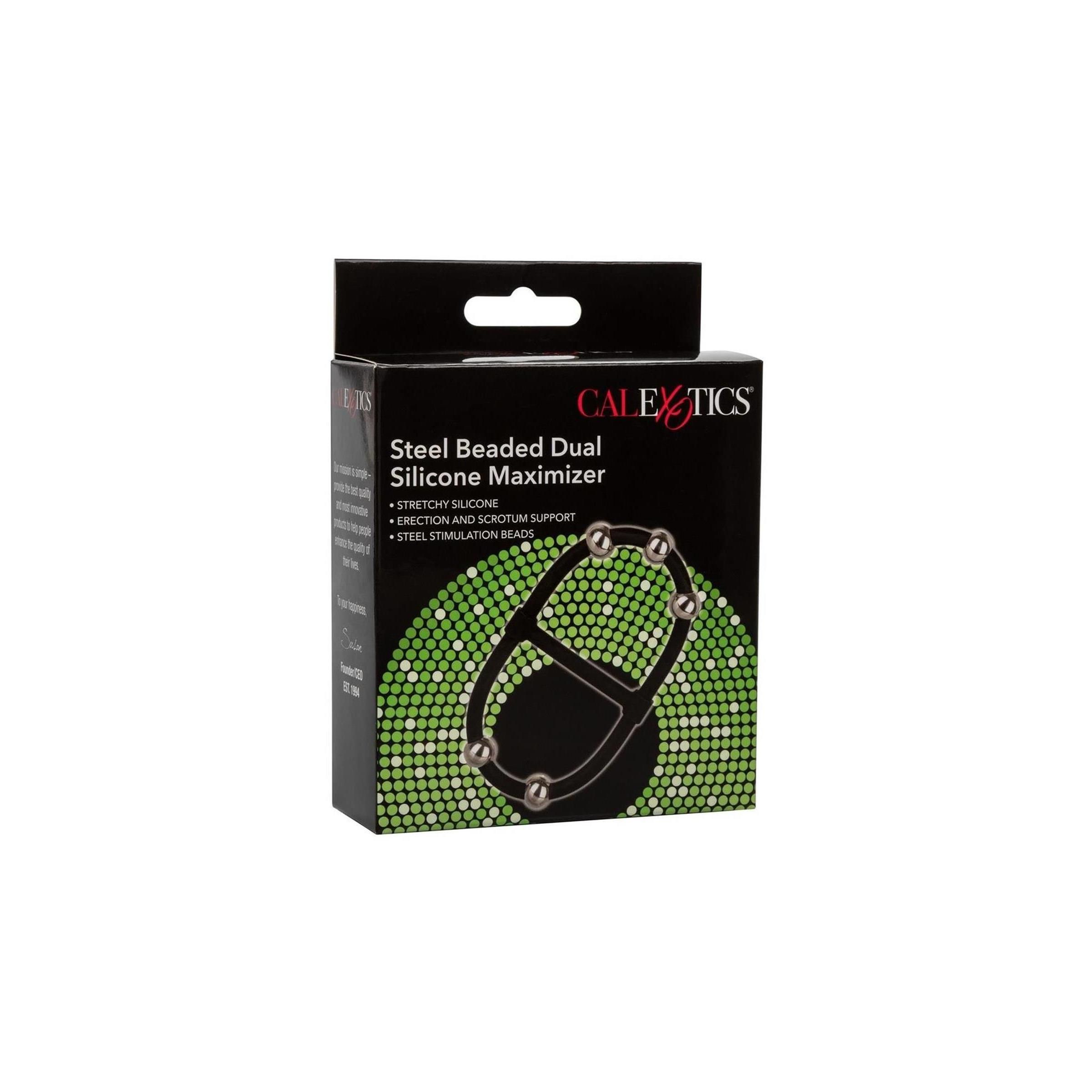 CalExotics - Beaded Dual Silicone Maximizer