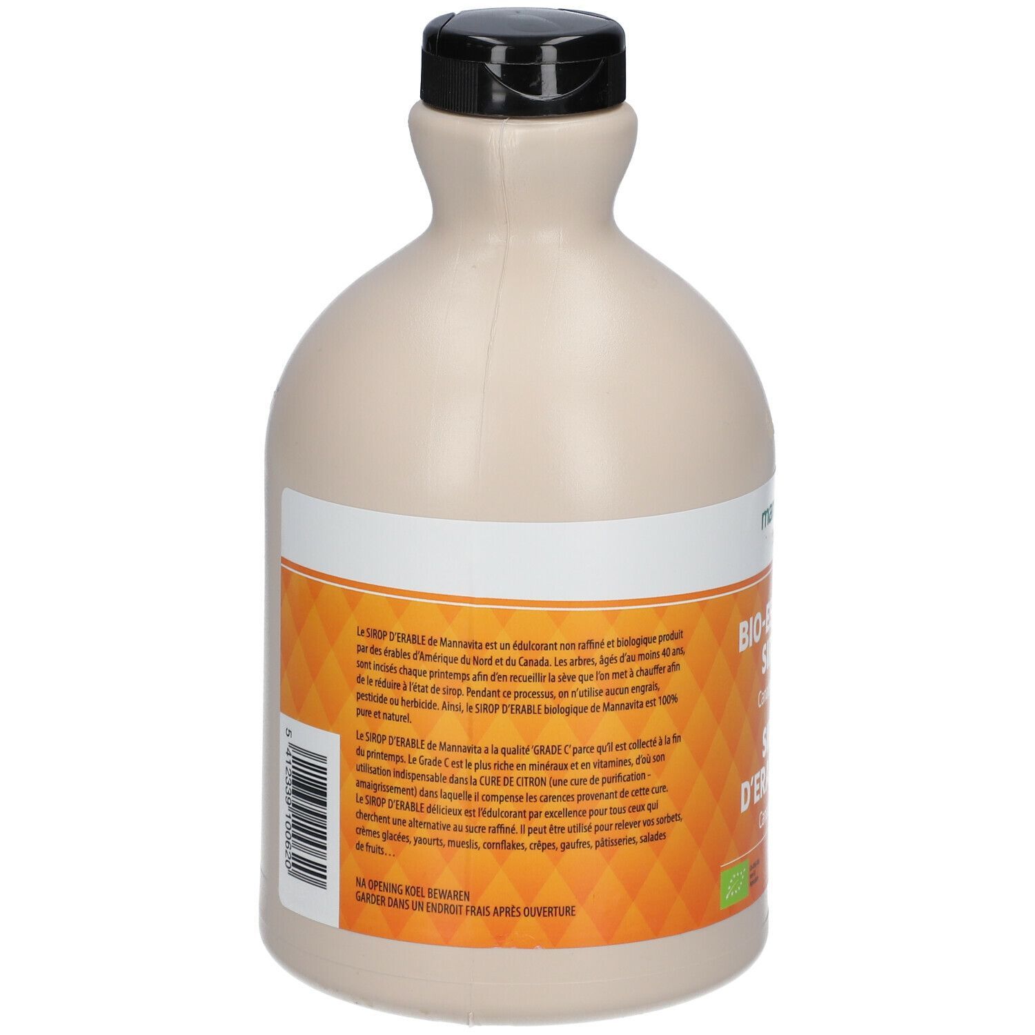 3x Mannavita Ahornsiroop Graad C ok Nlfr 3x1 l Sirup