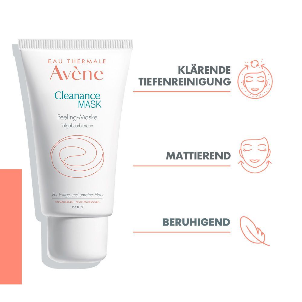 Avene Cleanance Mask Peeling Maske nat.Zellulose