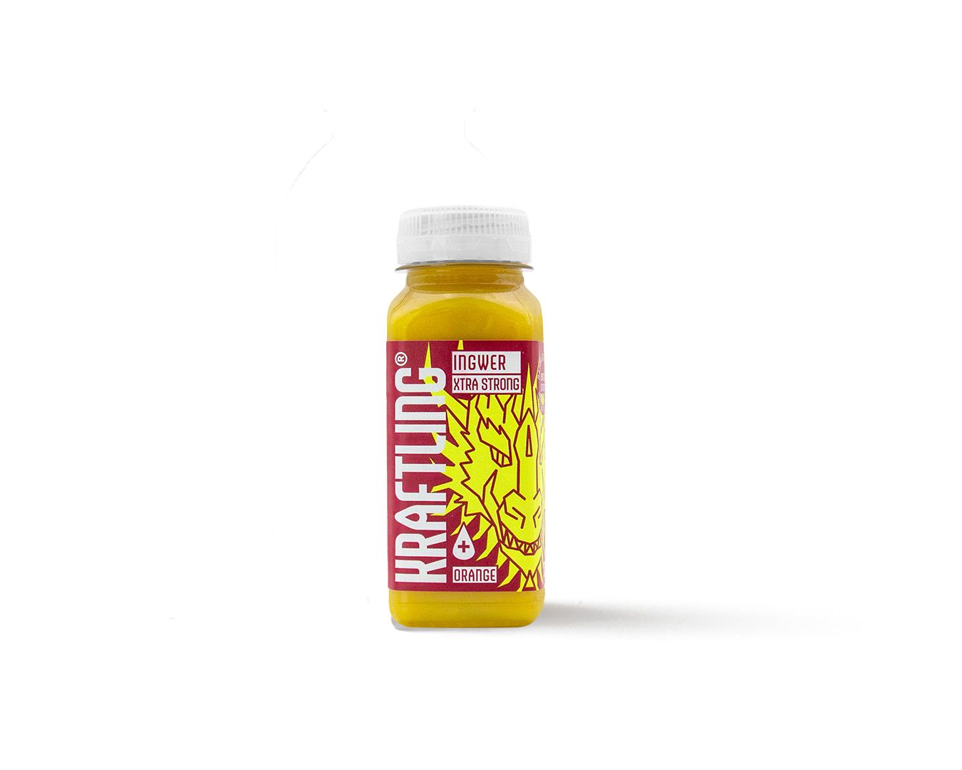 Kraftling Ingwer Shot Extra Strong  Orange Curcuma