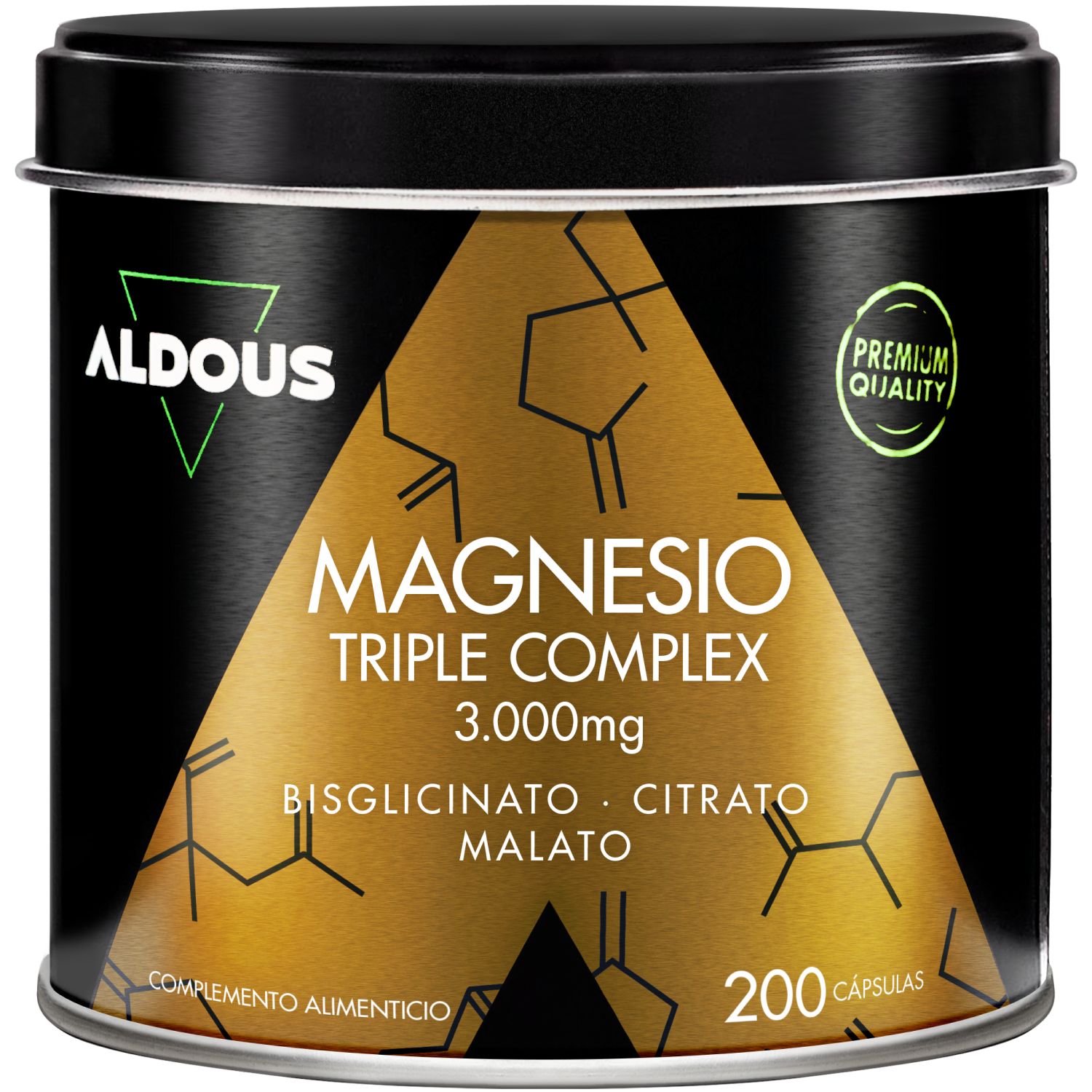 Aldous – Magnesium Komplett Energie, Muskeln, Gelenke 200 St Kapseln