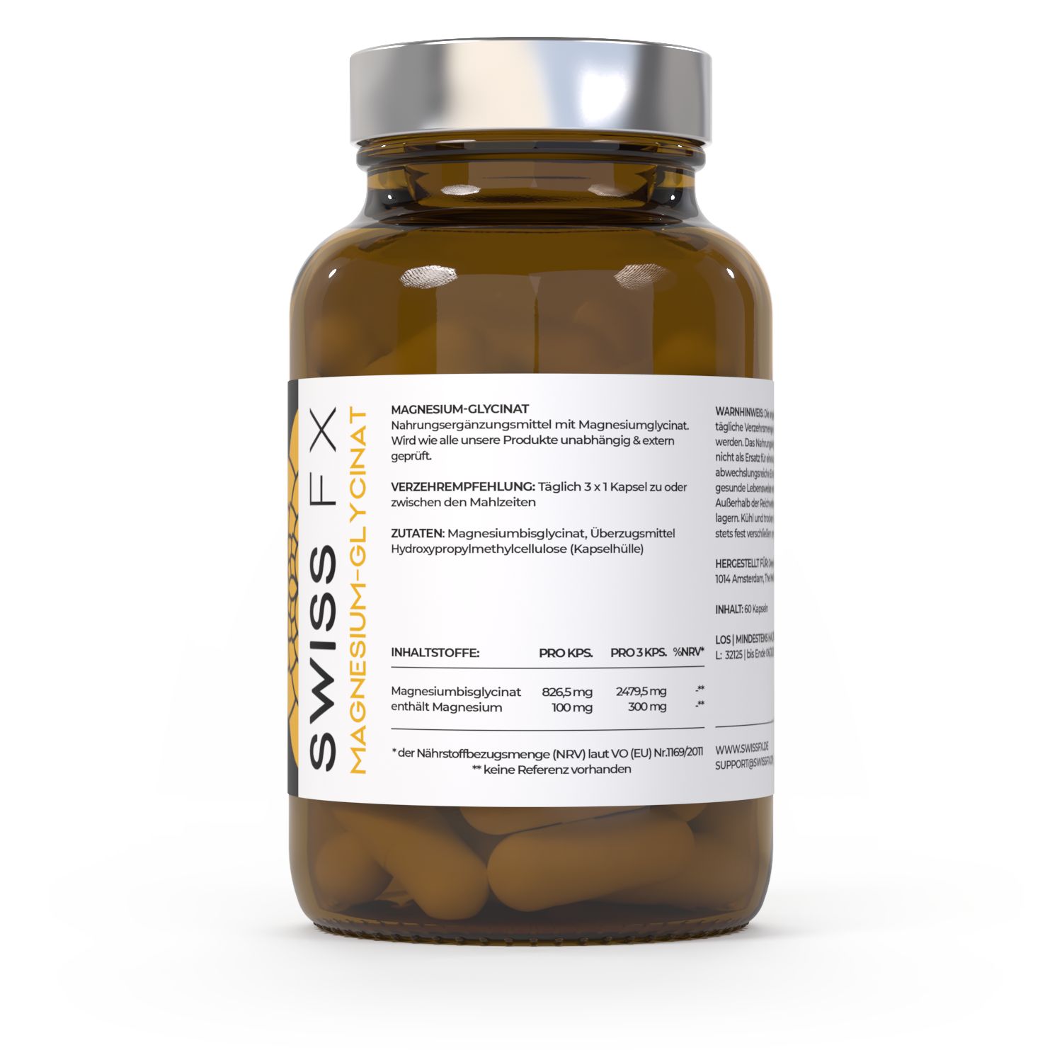 Magnesium Glycinat Kapseln