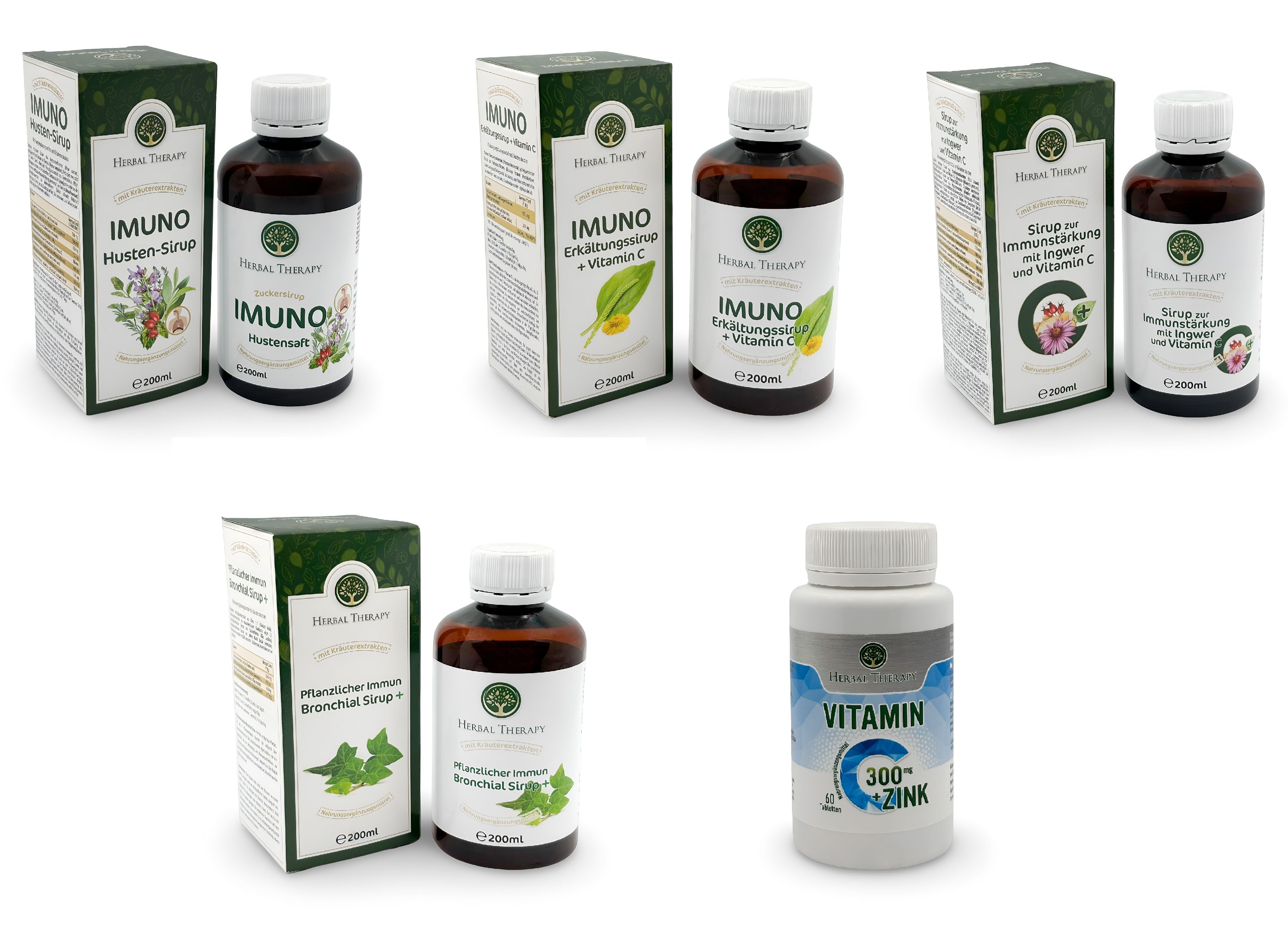 Herbal Therapy Pacchetto raffreddore per adulti