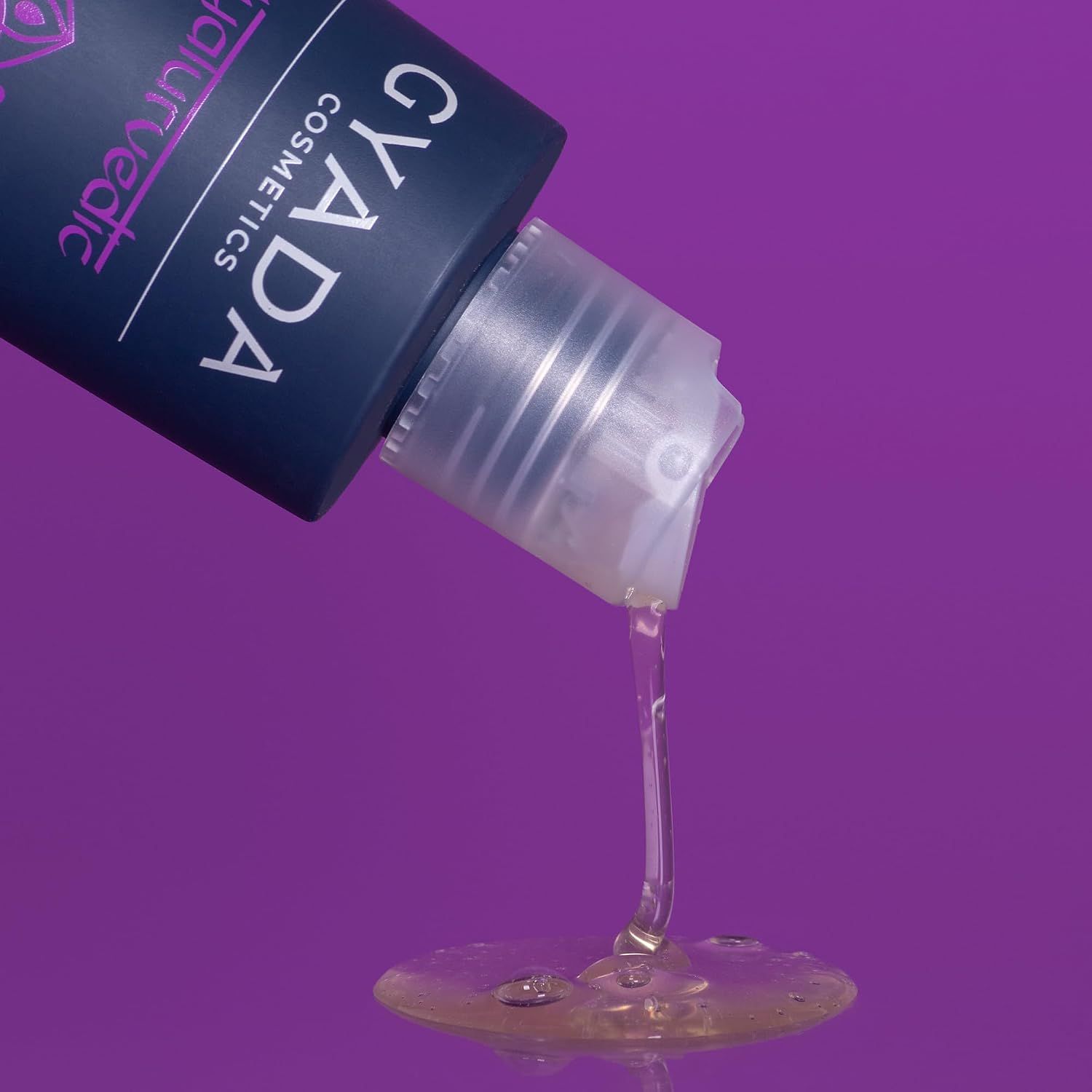 Gyada Cosmetics purifizierendes Shampoo mit Hyaluronsäure, 250ml Flasche.