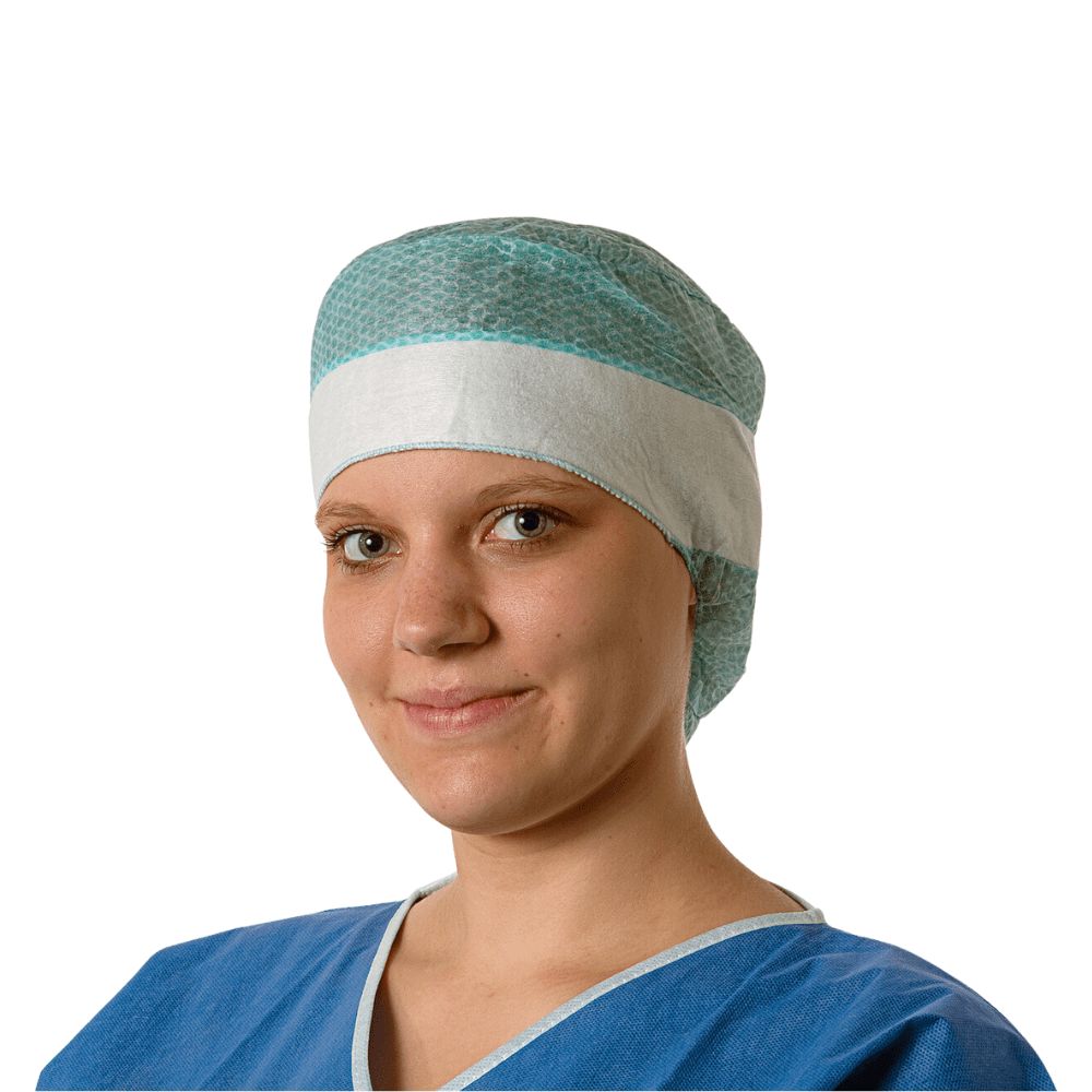 Foliodress Cap Comfort Form Plus OP-Hauben 60 St Pflegebekleidung