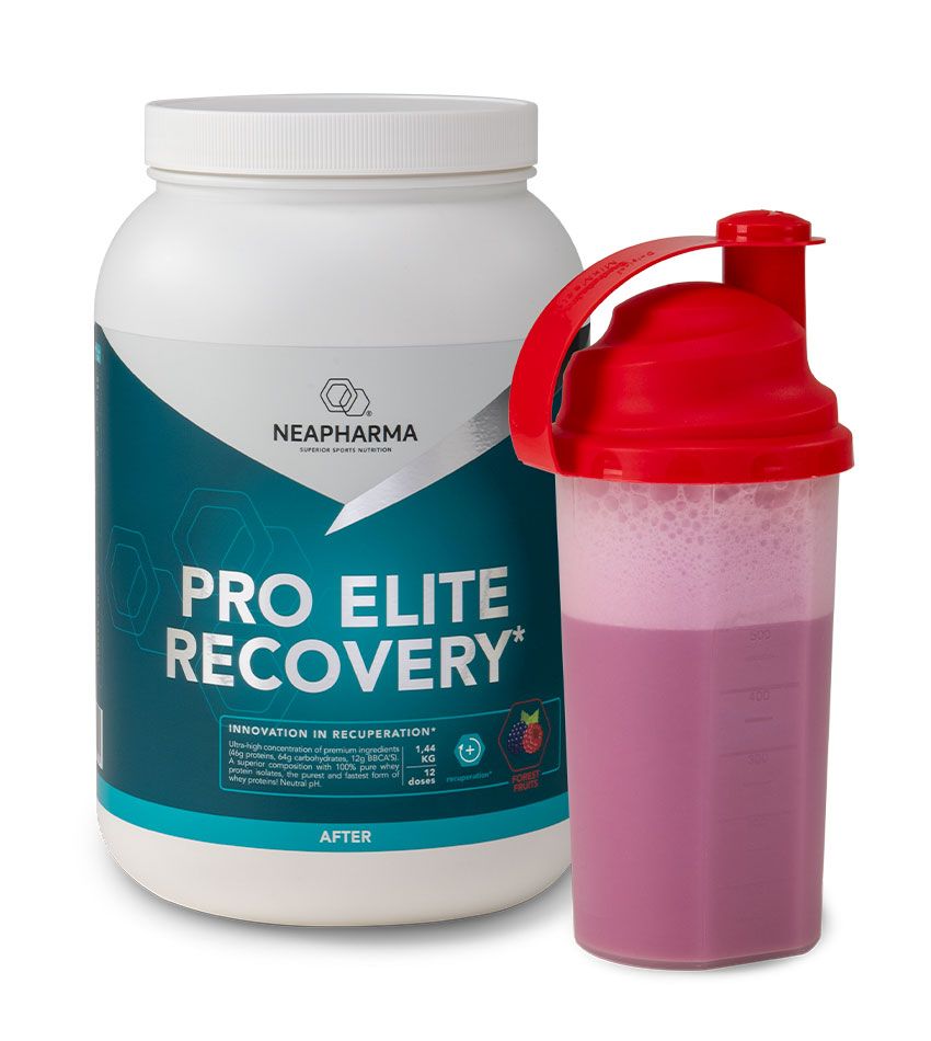 Neapharma Pro Elite Recovery Proteinshake Waldfrüchte 1,2 kg Pulver