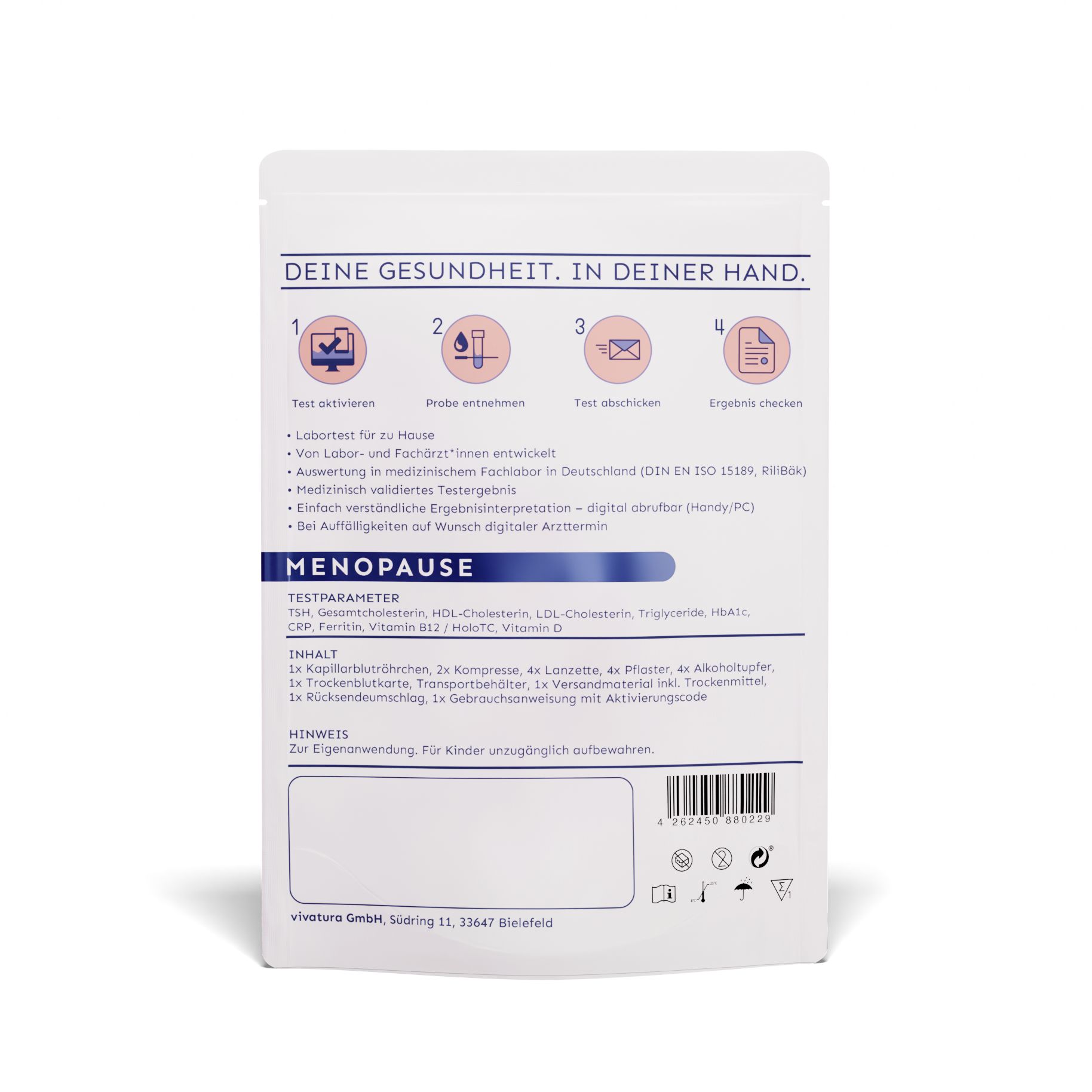 vivatura® Menopause | Body TEST-KIT